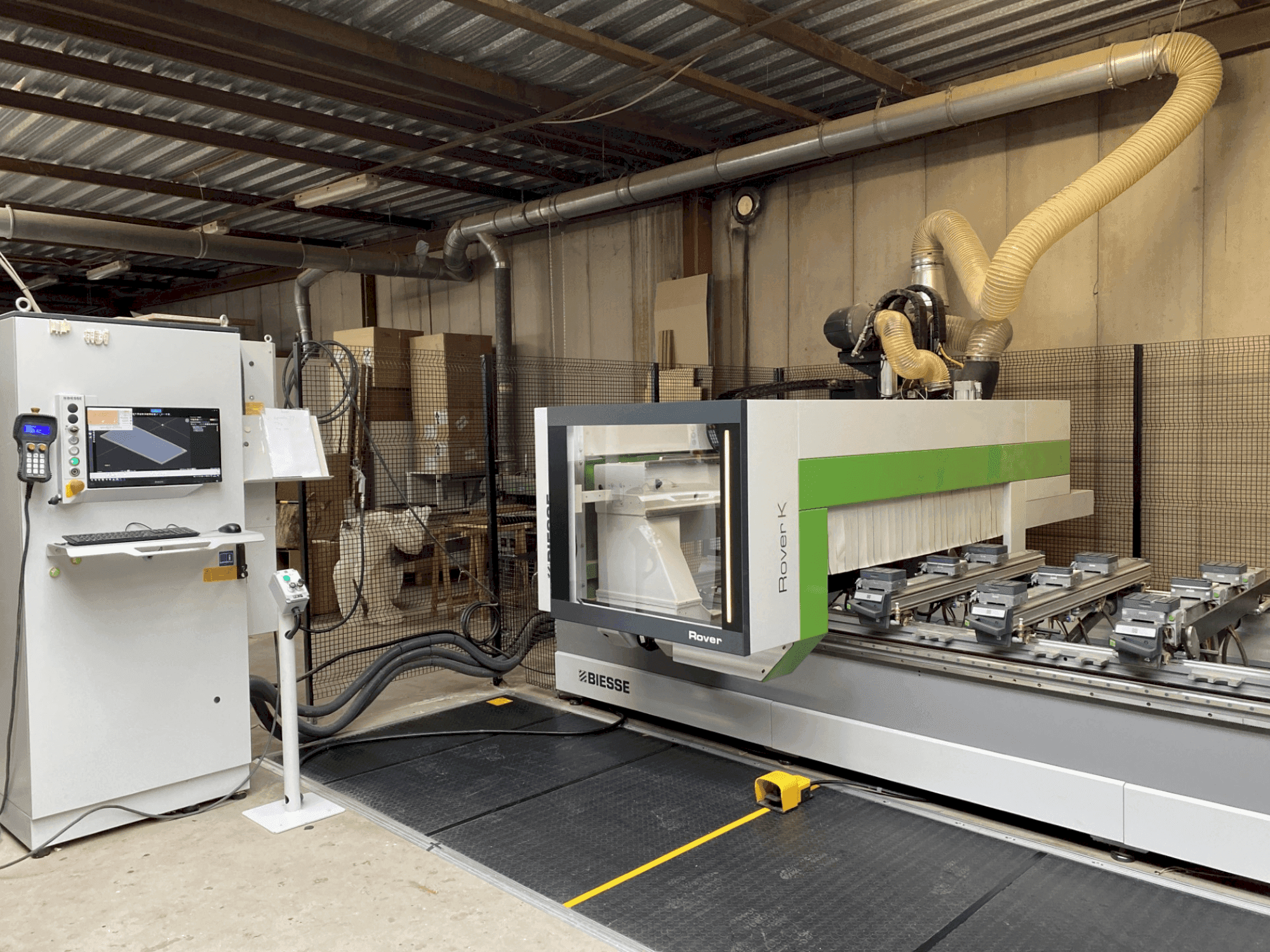 BIESSE Rover K Smart 1532-maskinen framifrån