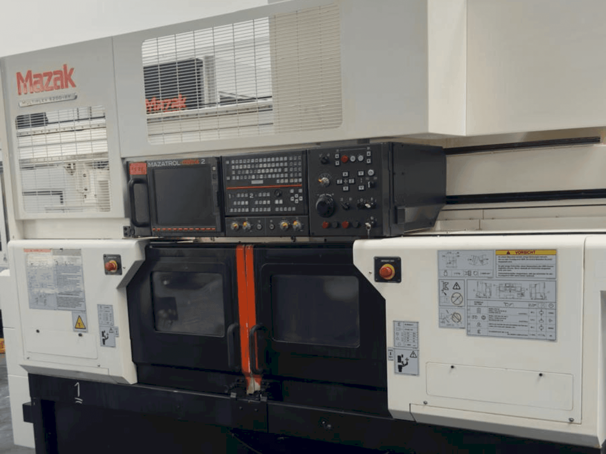 Mazak Multiplex 6200 Y-maskinen framifrån