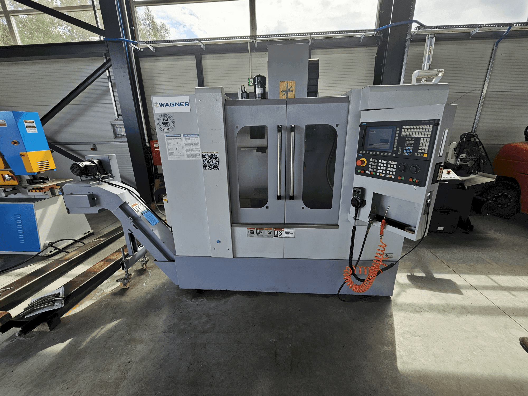 WAGNER WMC 600 L-maskinen framifrån