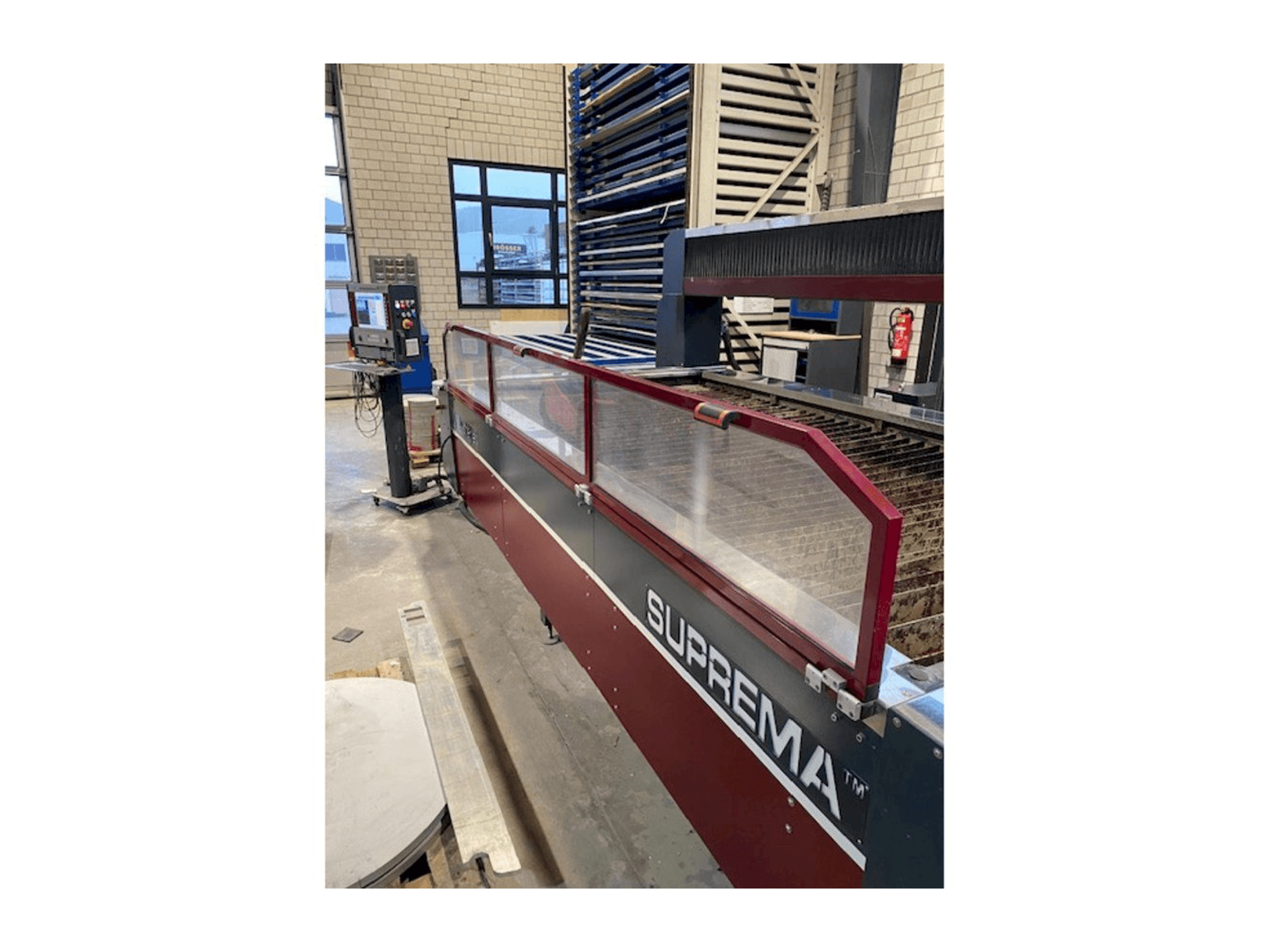 Waterjet Italy Suprem-maskinen framifrån