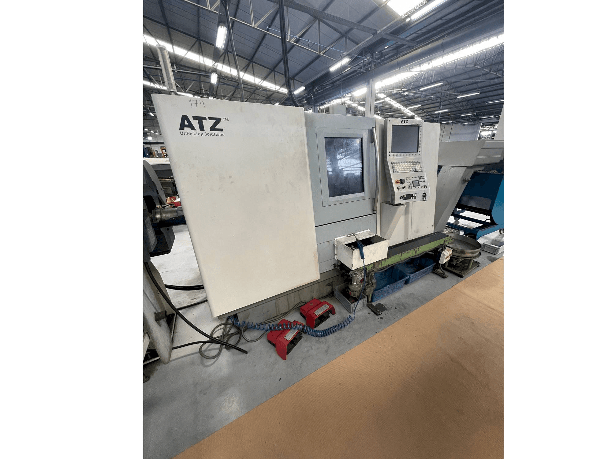 Gildemeister CTX 310 V6-maskinen framifrån