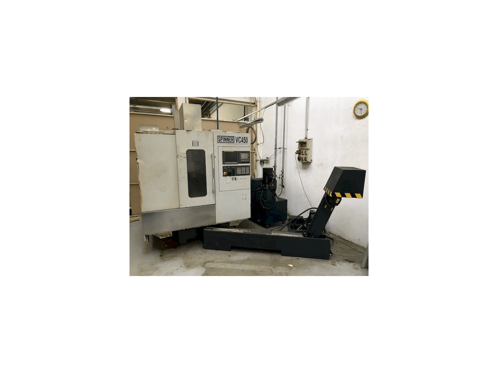 SPINNER VC 450-maskinen framifrån