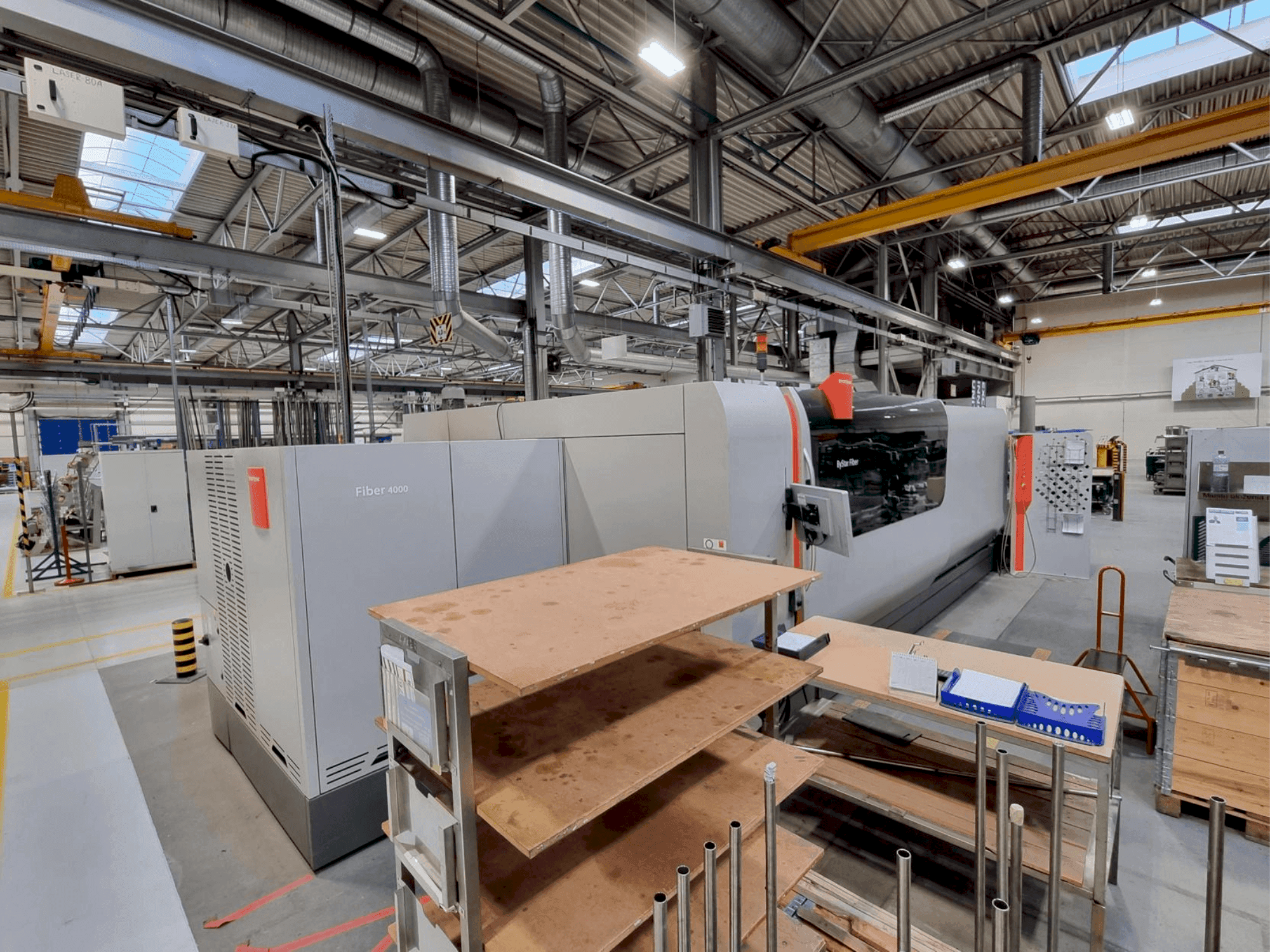 Bystronic ByStar Fiber 4020 (2017)-maskinen framifrån