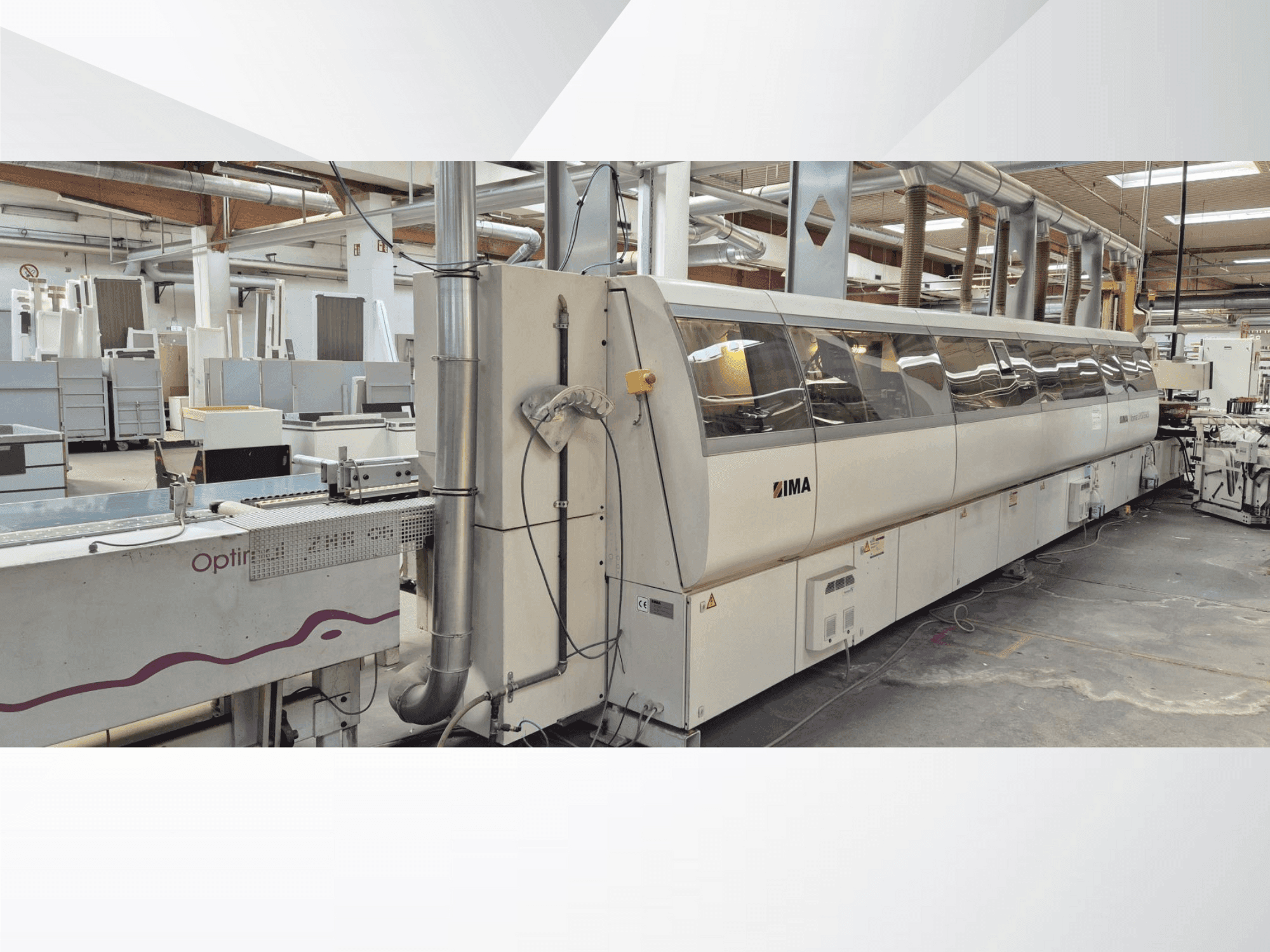 IMA Novimat Systems I/R75/1000-maskinen framifrån