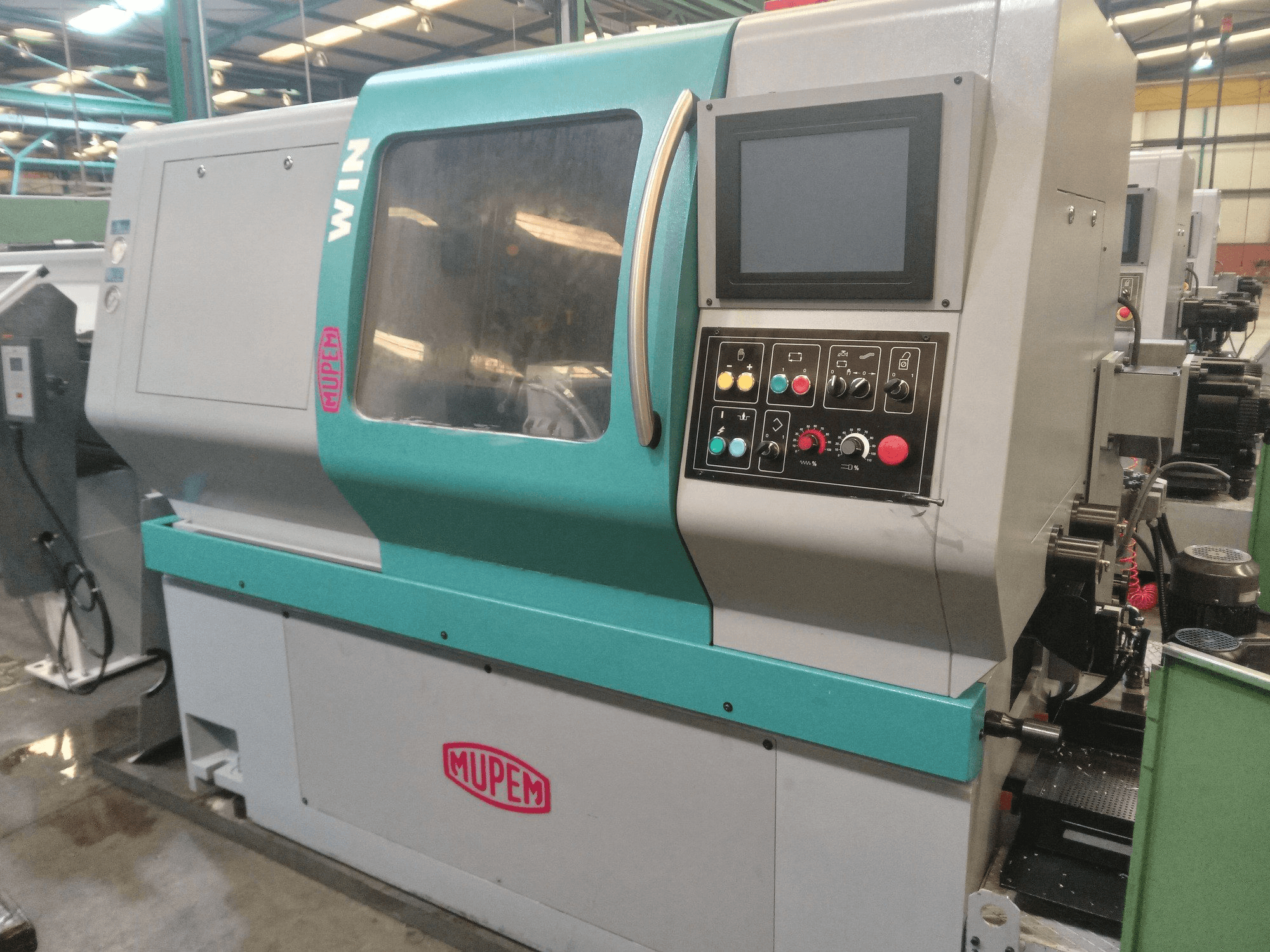 MUPEM TWIN 6500-maskinen framifrån
