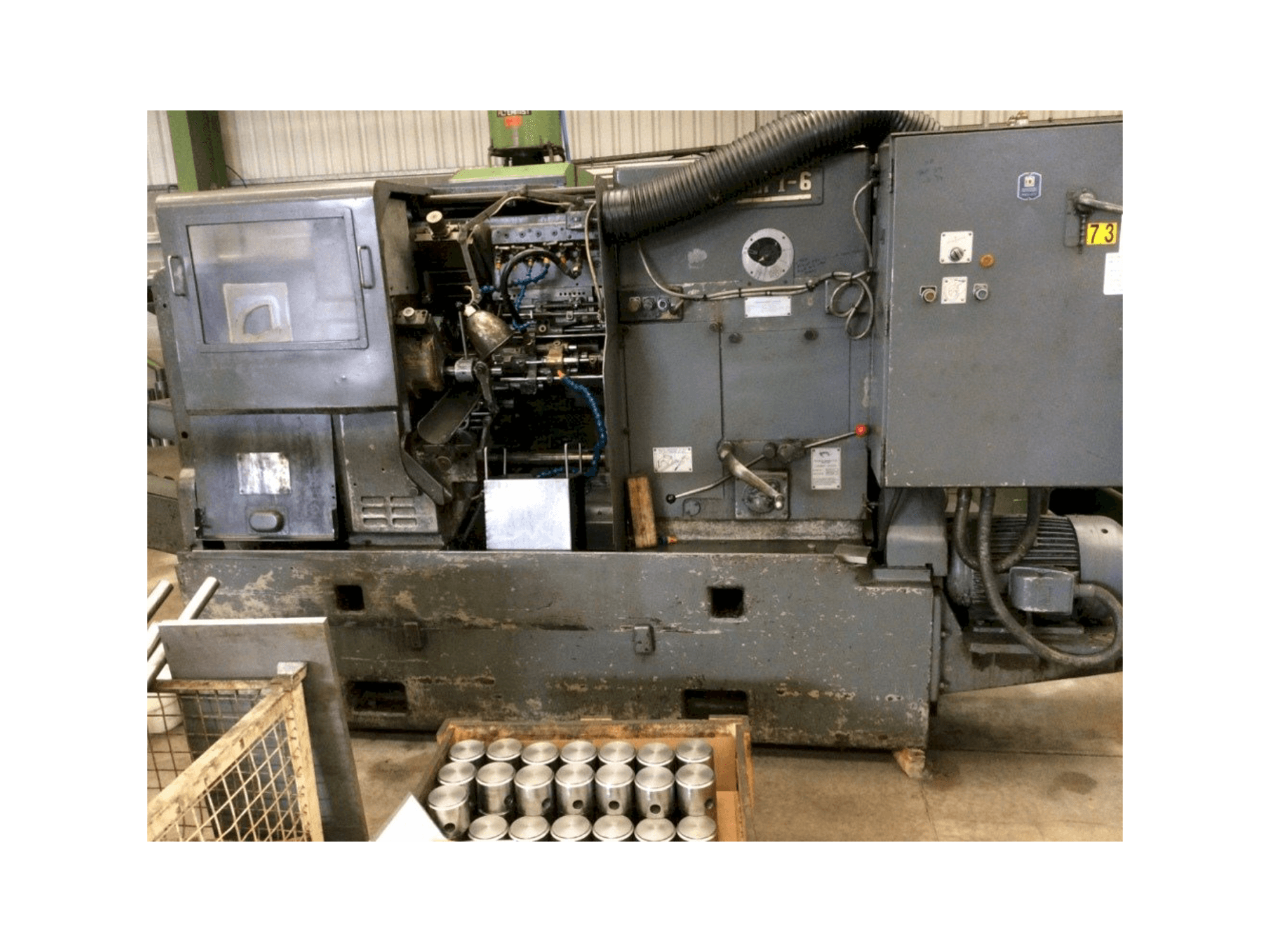 Wickman 1-2-maskinen framifrån