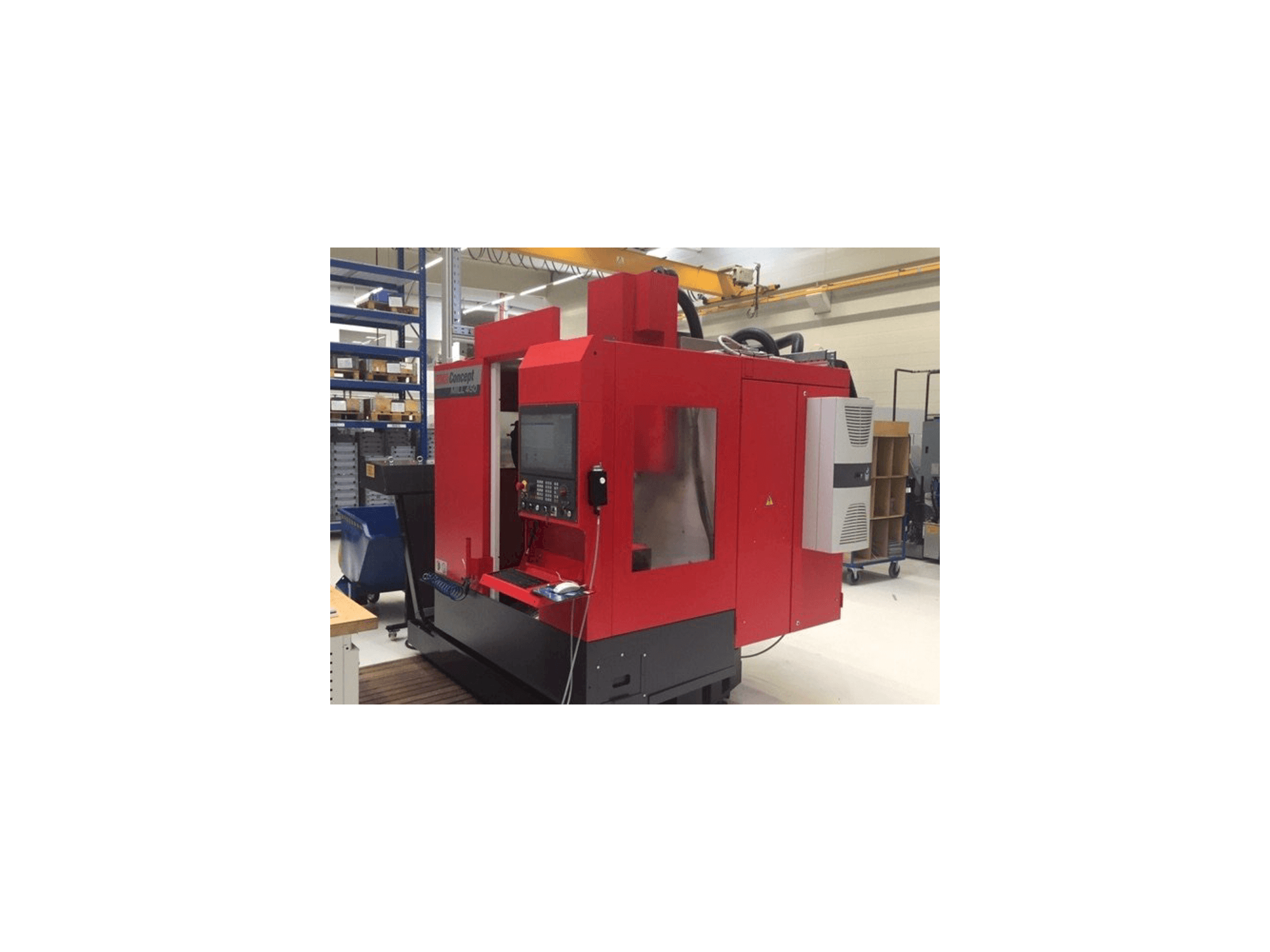 EMCO Concept Mill 450-maskinen framifrån