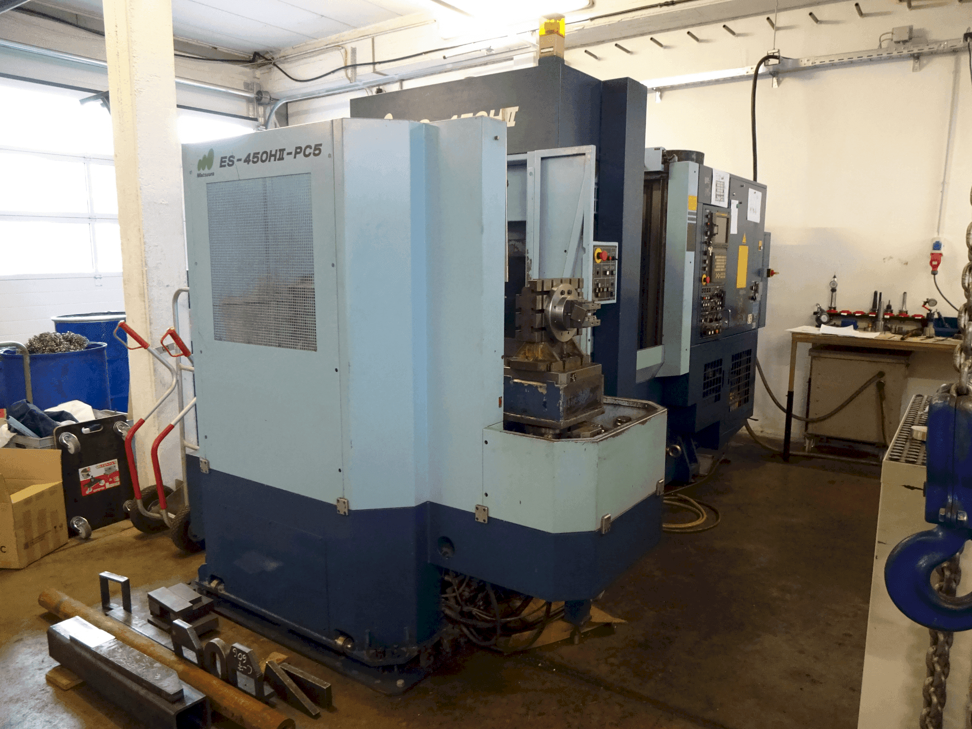 Matsuura ES-450HII PC5-maskinen framifrån