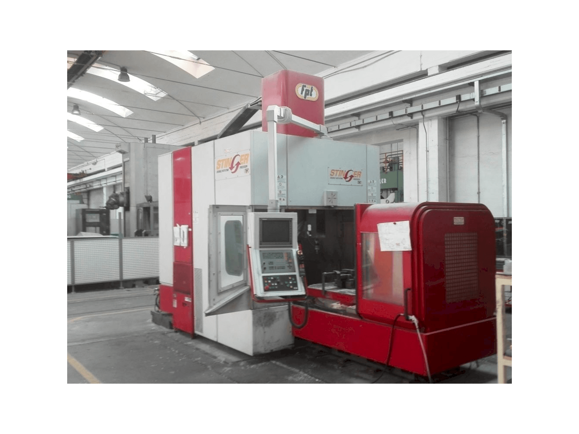 FPT Stinger-maskinen framifrån