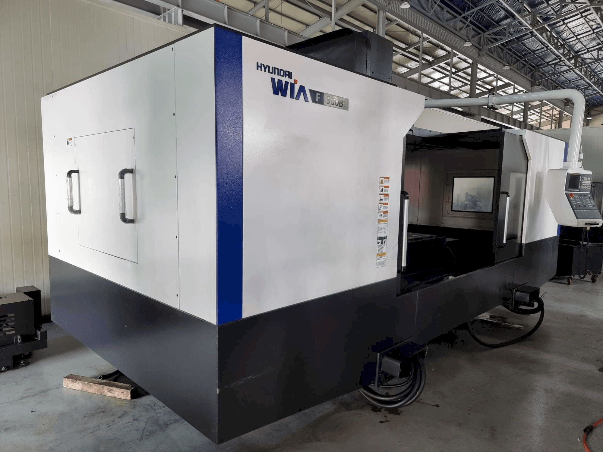 Hyundai Wia F960B-maskinen framifrån