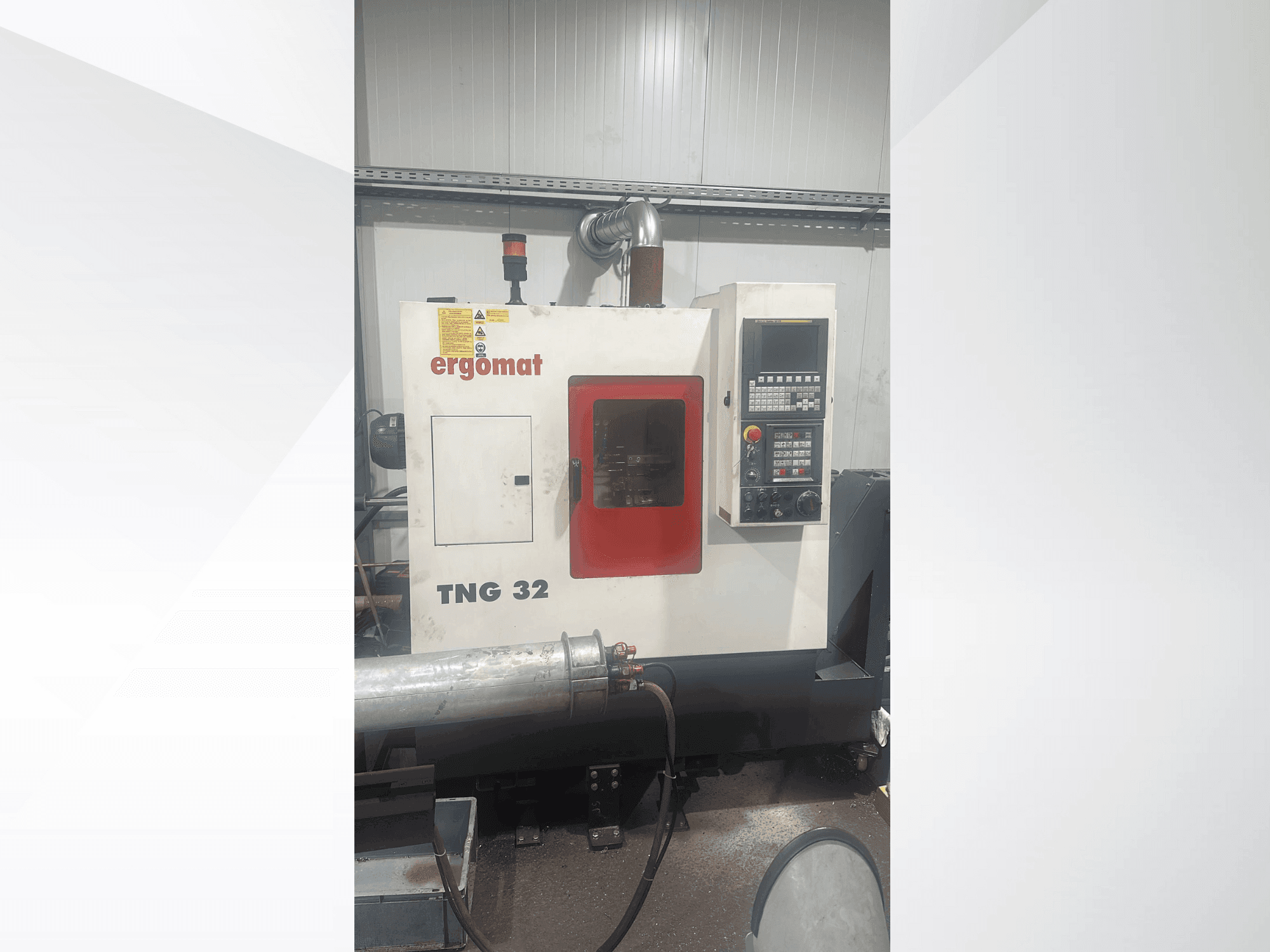 ERGOMAT TNG 32-maskinen framifrån