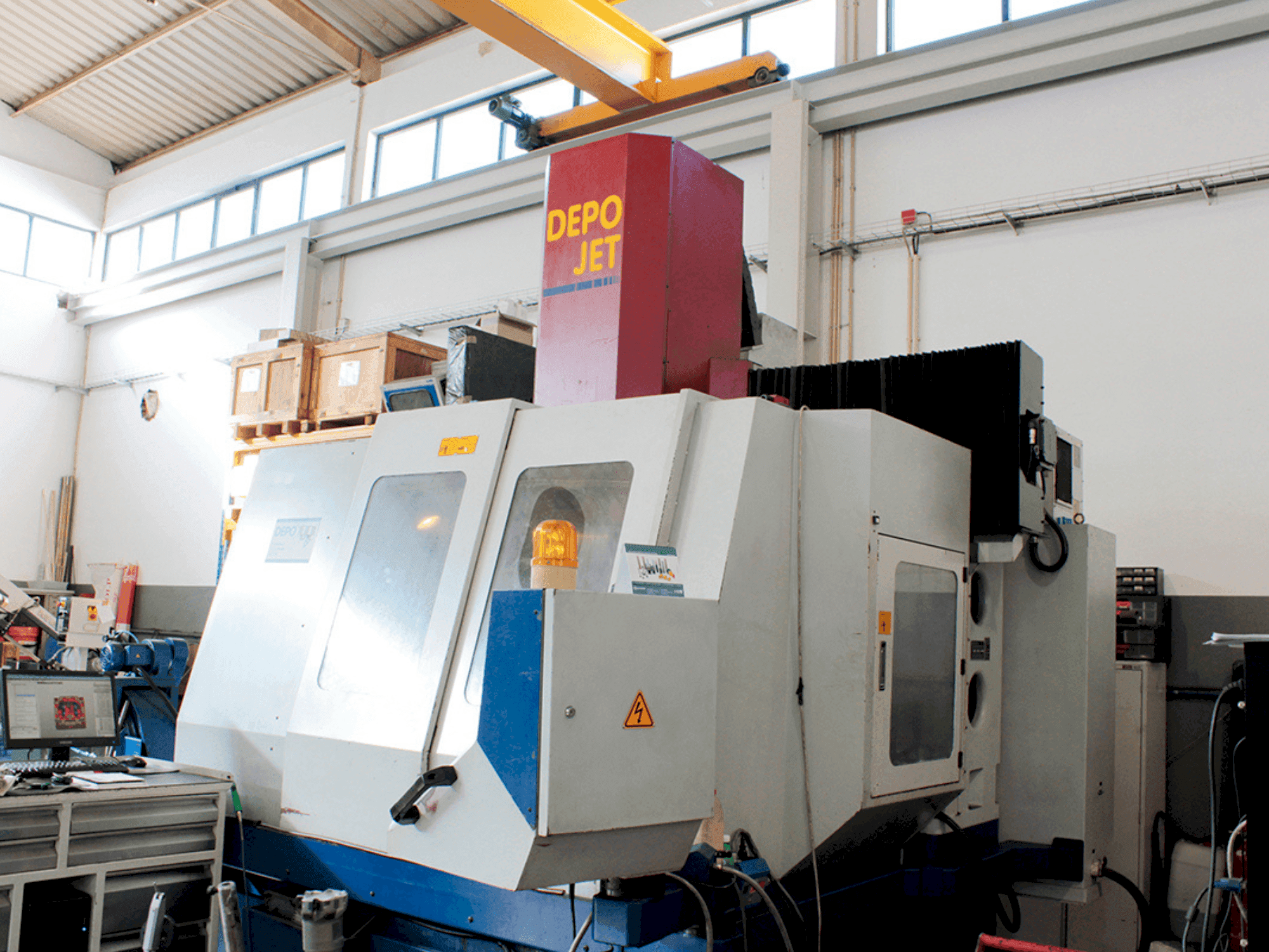 DEPO Jet-maskinen framifrån
