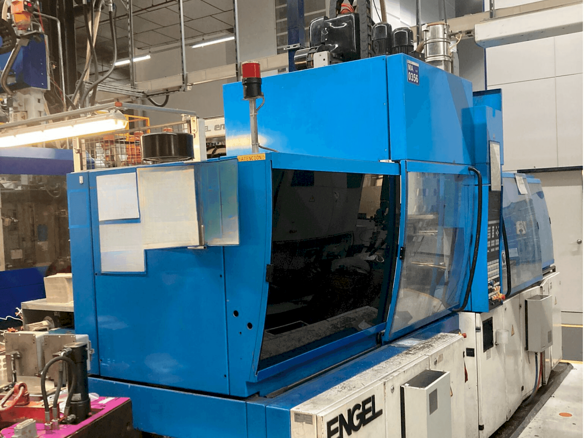 Engel 500/110 HL-maskinen framifrån