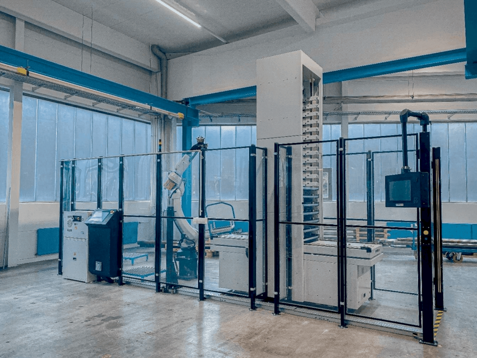 FANUC ARC Mate 120iD/35, M-20iD/35-maskinen framifrån