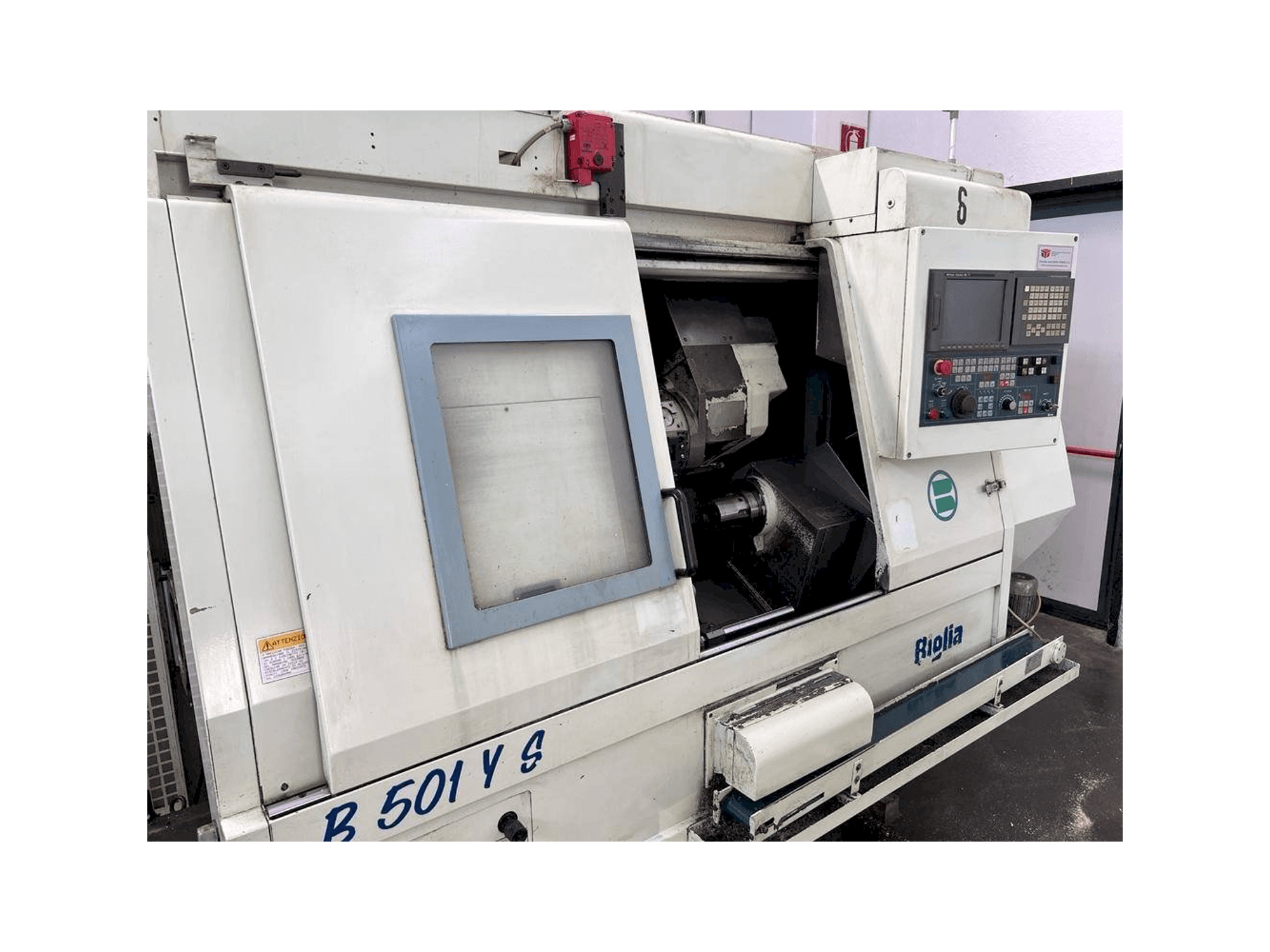 Biglia B501YS-maskinen framifrån