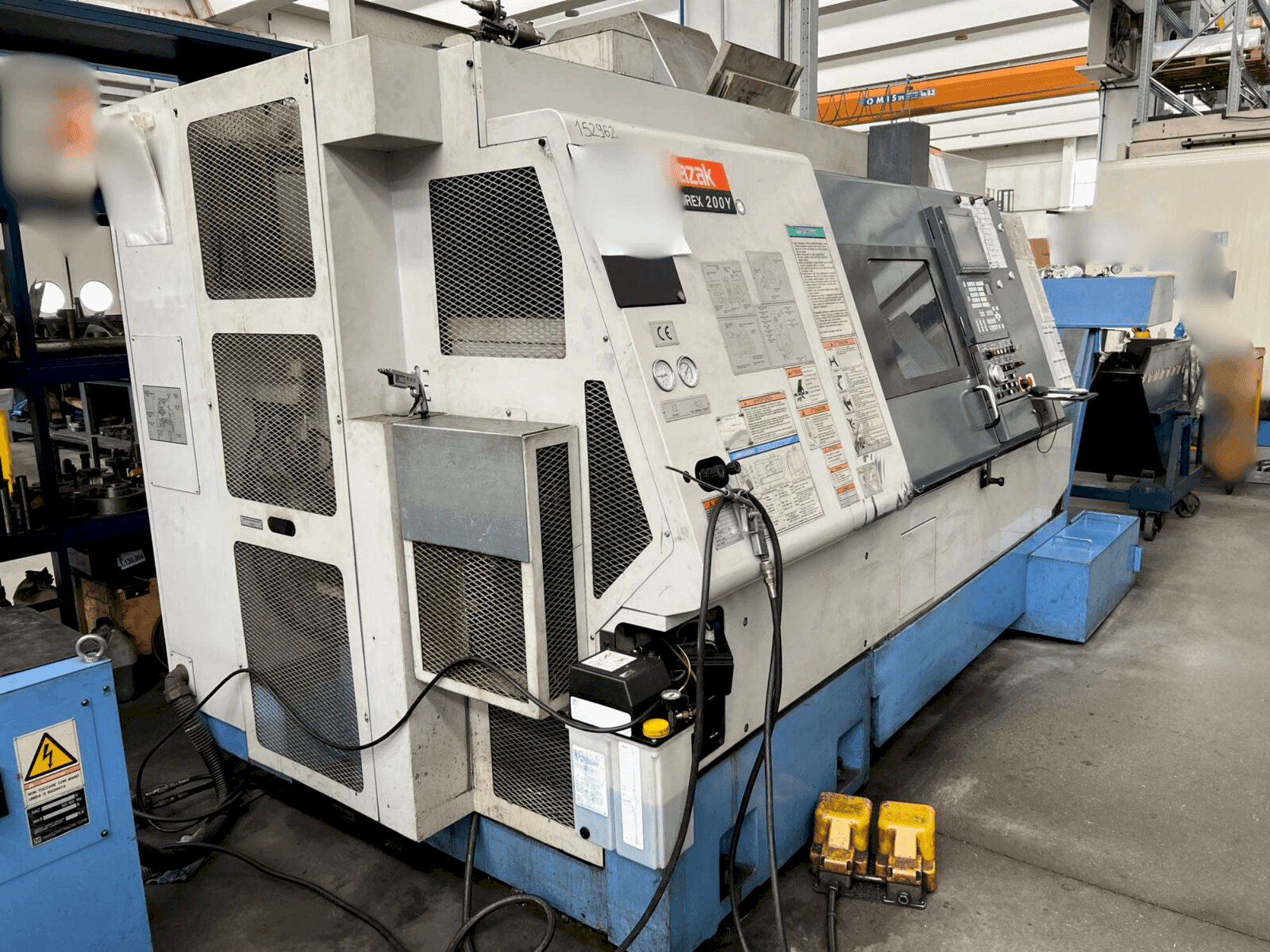 Mazak INTEGREX 200Y-maskinen framifrån