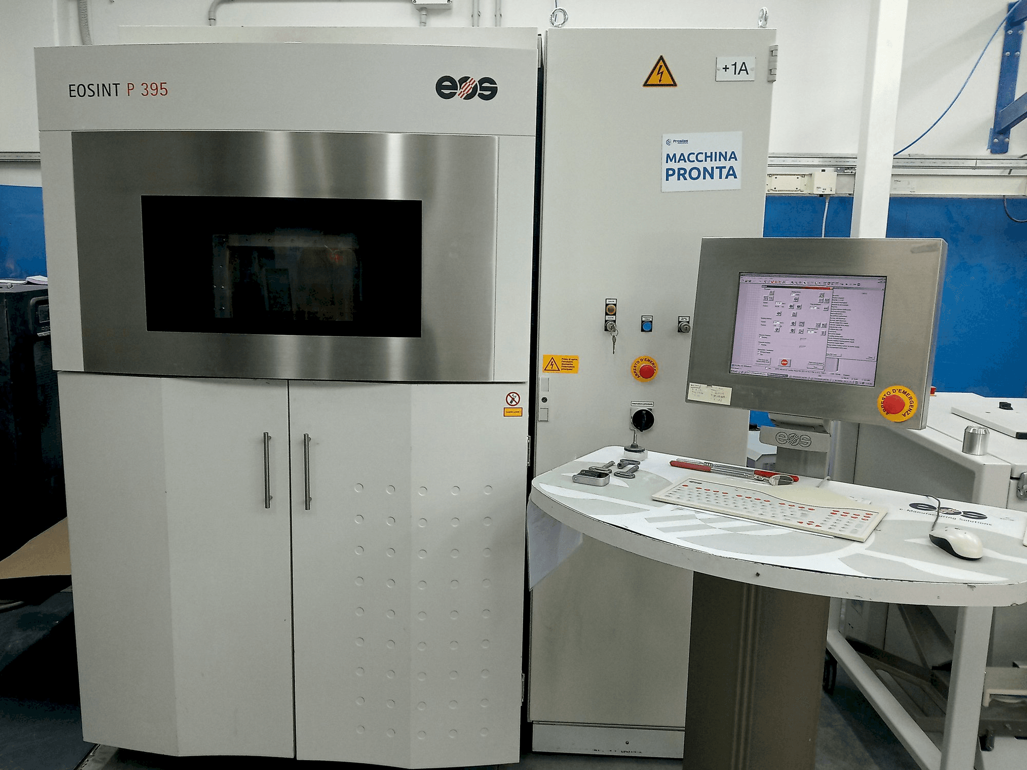 EOS Eosint P395-maskinen framifrån