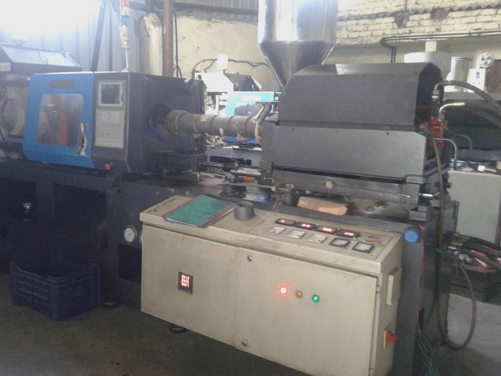 Flu-tech-maskinen sedd från högerIMS 85