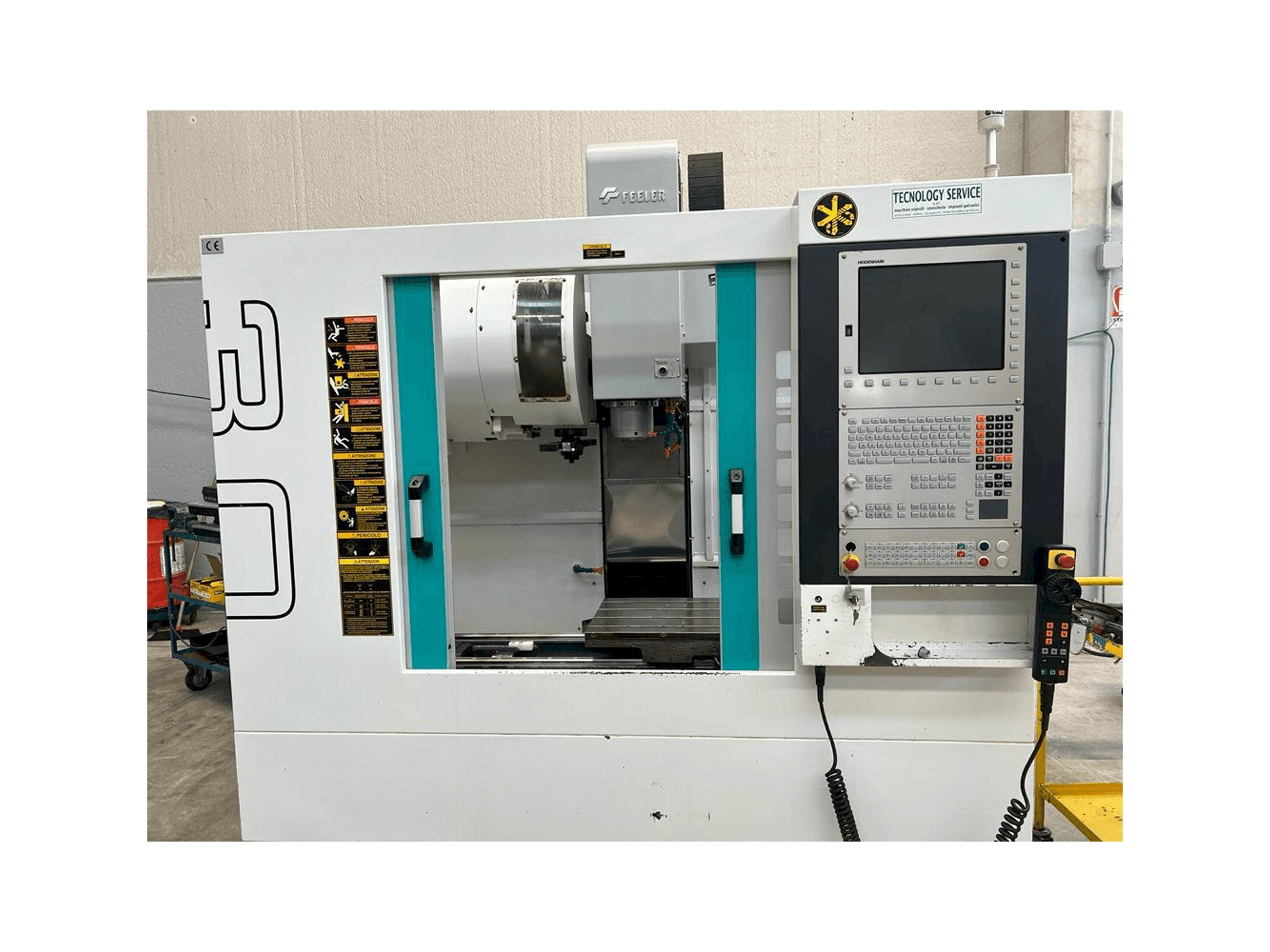 Feeler VMP-30A-maskinen framifrån