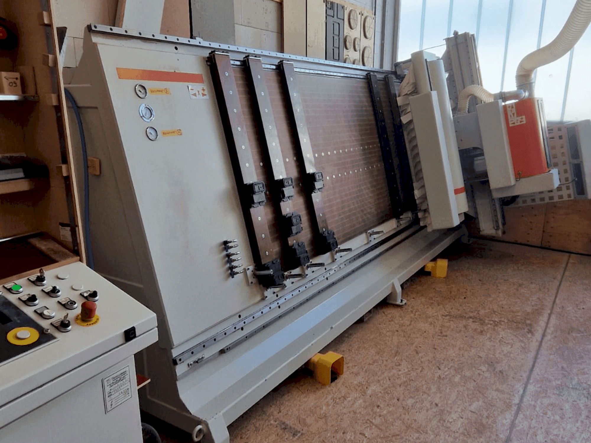 TECNOTEAM TECNOFLEX-maskinen framifrån