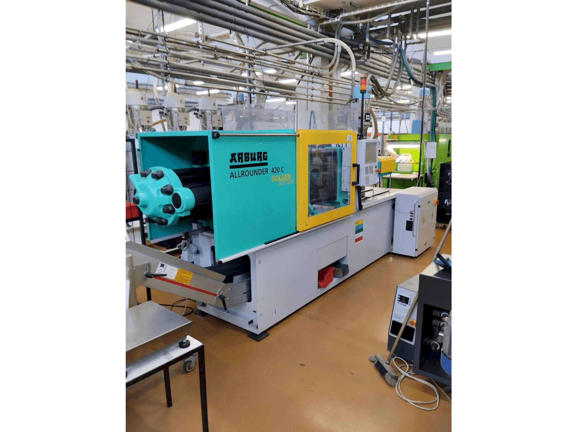 Arburg Allrounder 420 C 1000-290-maskinen framifrån