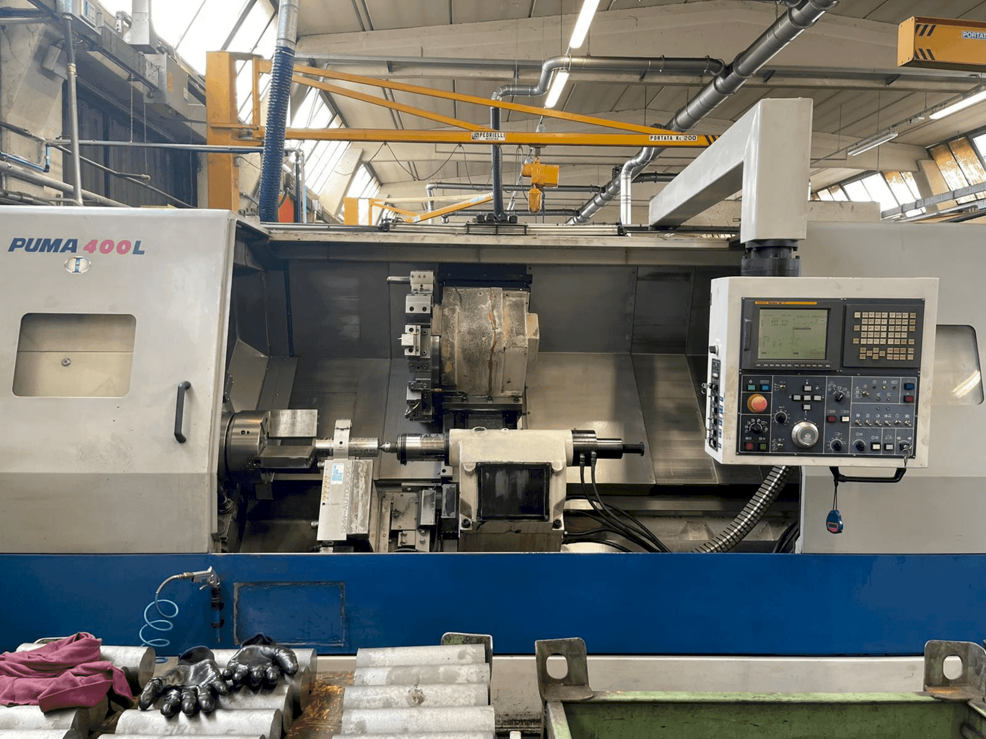 DAEWOO PUMA 400 LA-maskinen framifrån