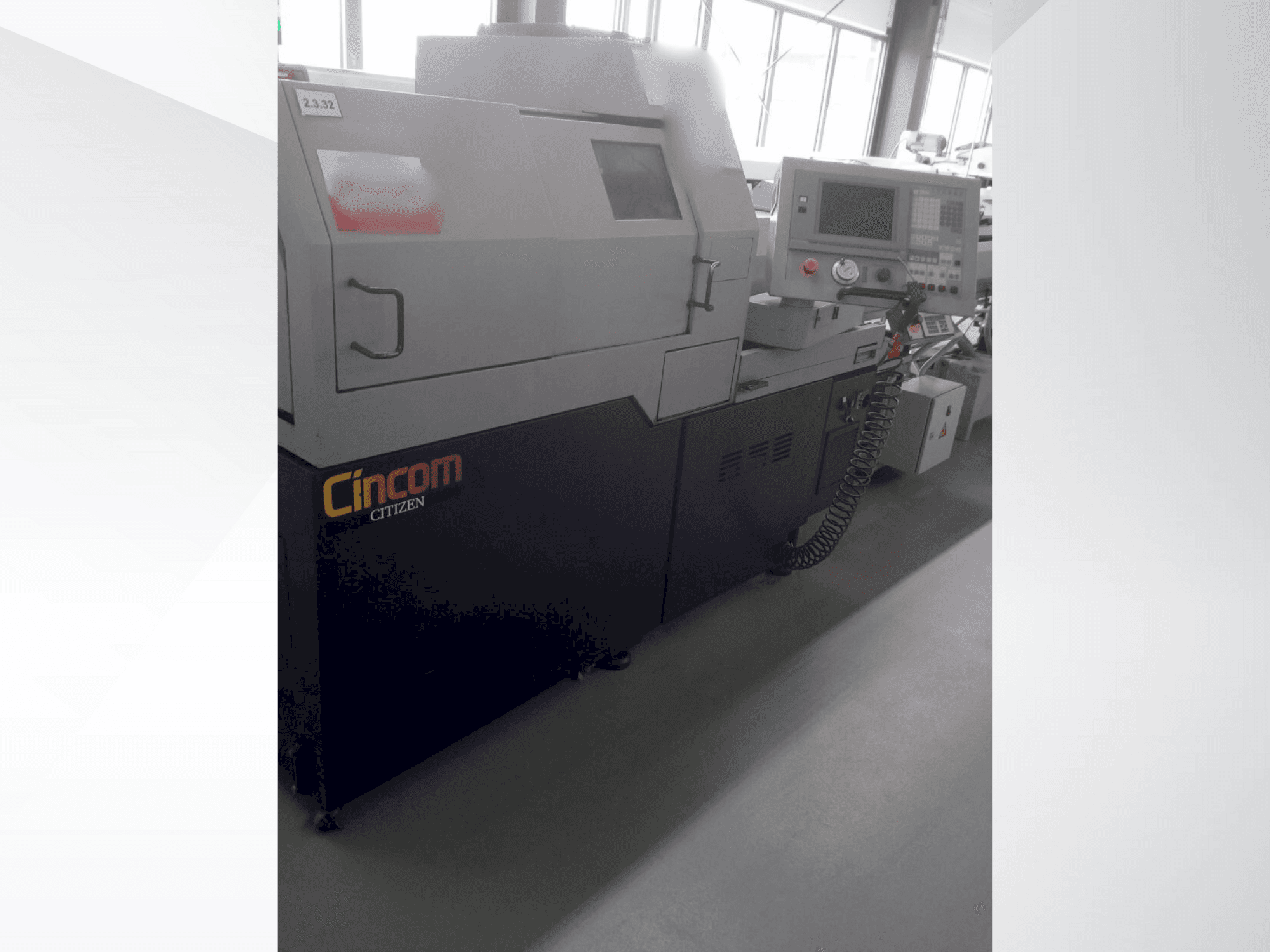 Citizen L5-20-maskinen framifrån