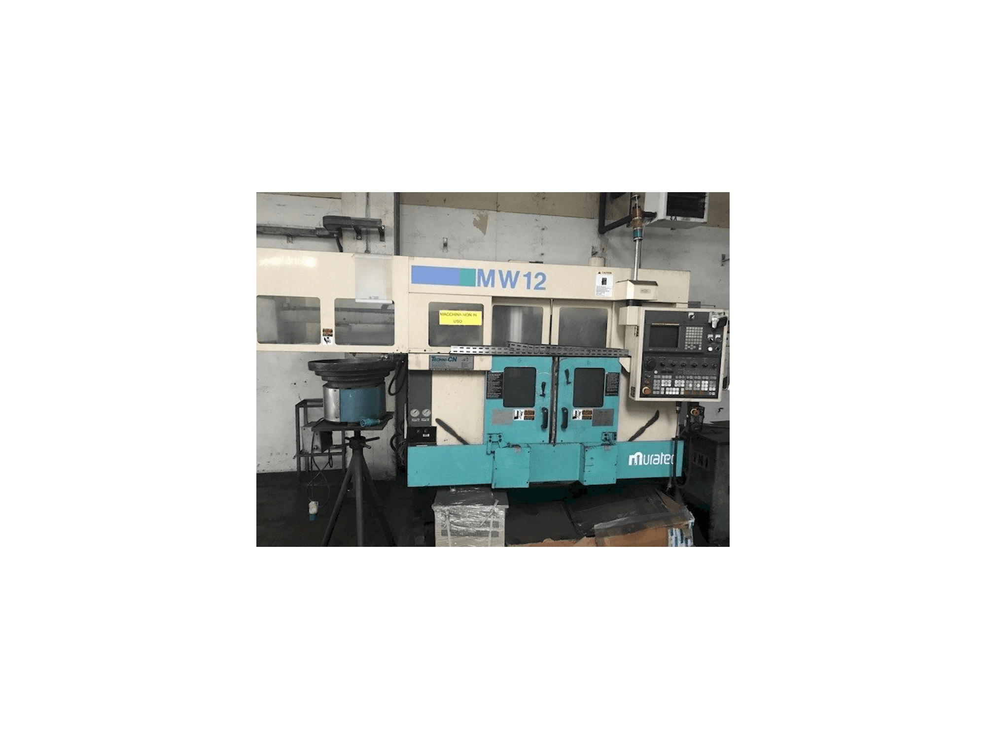 Muratec MW 12 CNC-maskinen framifrån