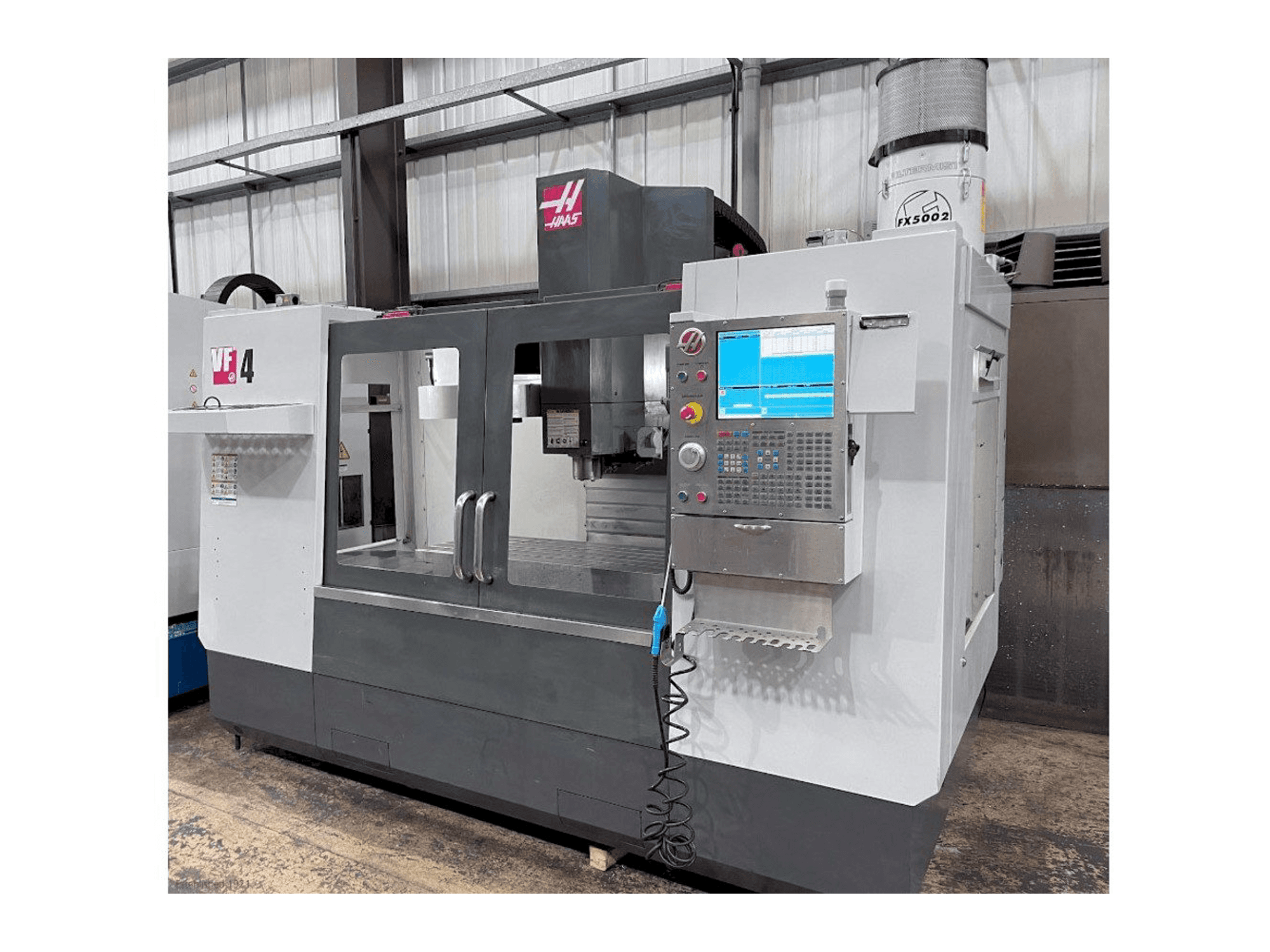 HAAS VF-4-maskinen framifrån