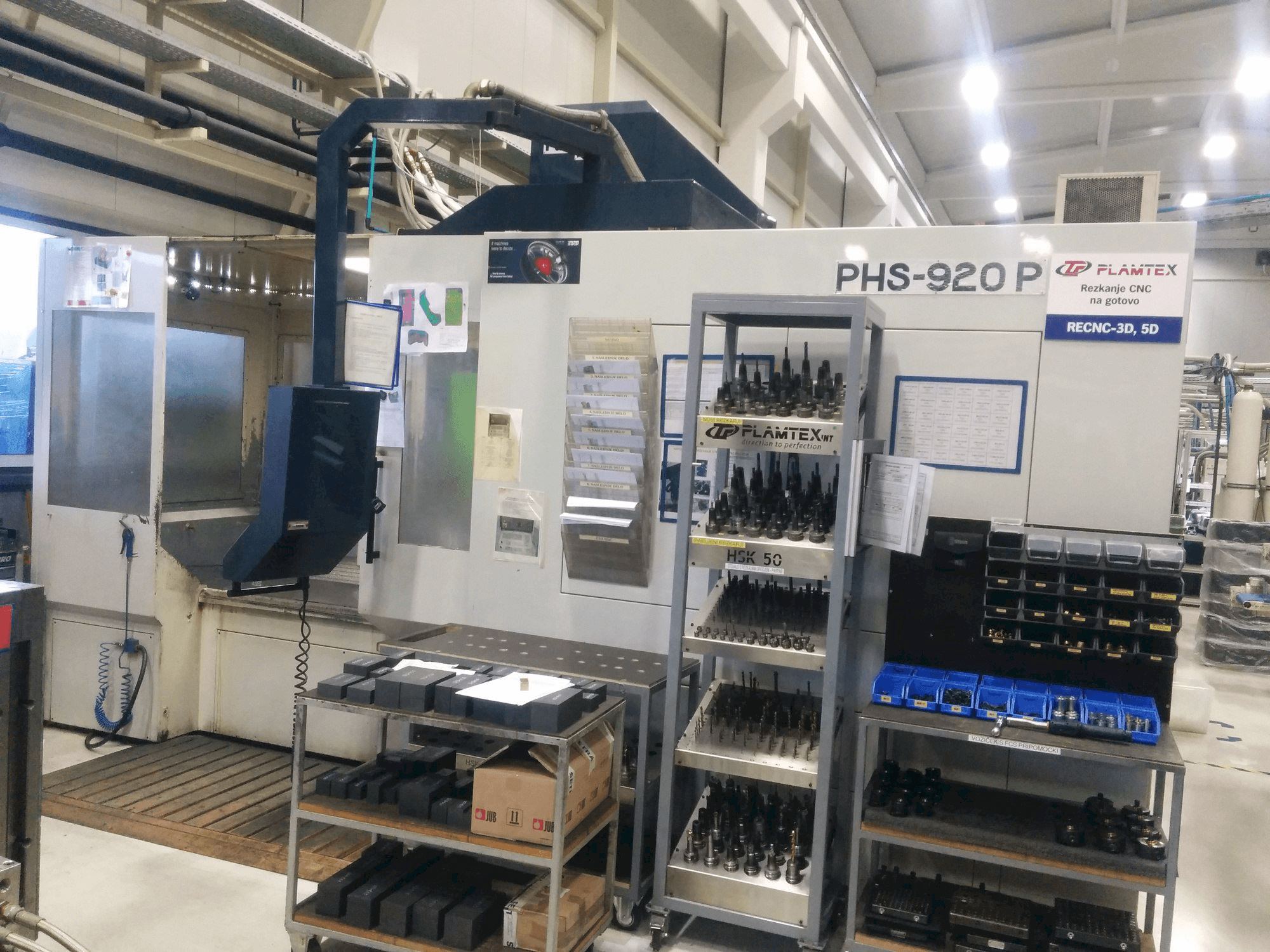 Parpas PHS 920P-maskinen framifrån