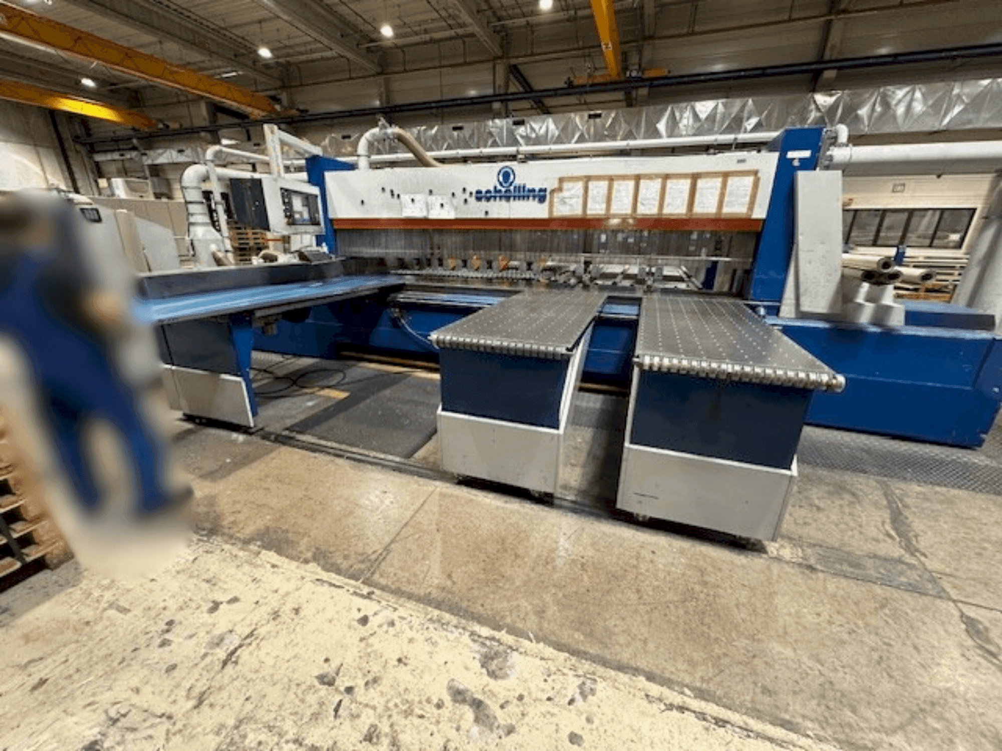 SCHELLING FSM-430-maskinen framifrån