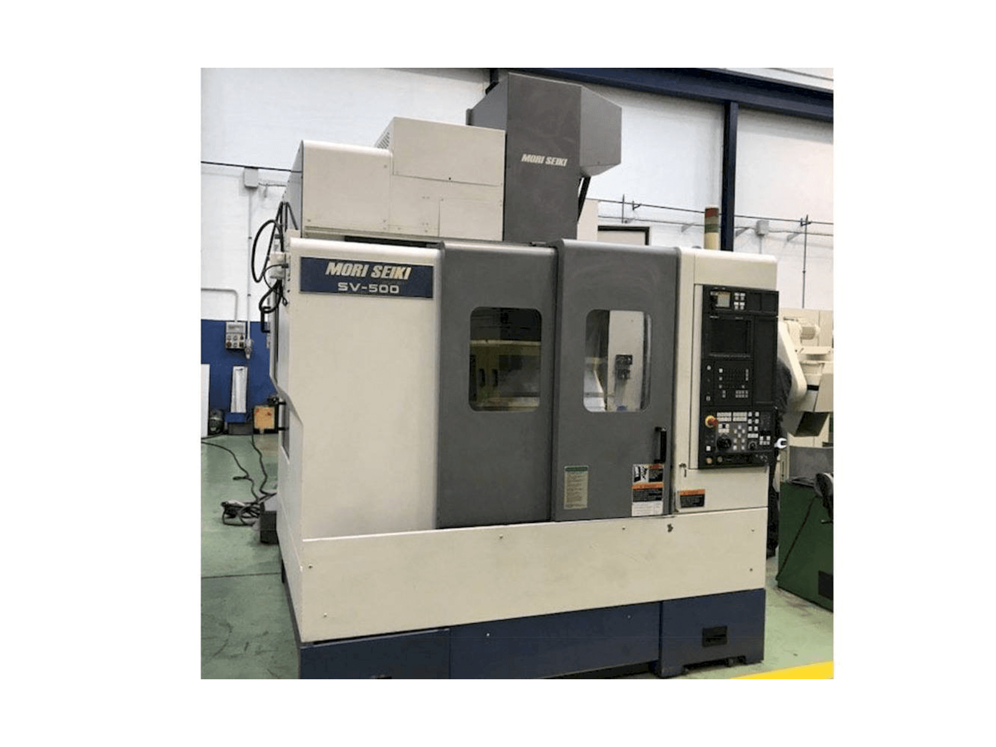 MORI SEIKI SV-500-maskinen framifrån