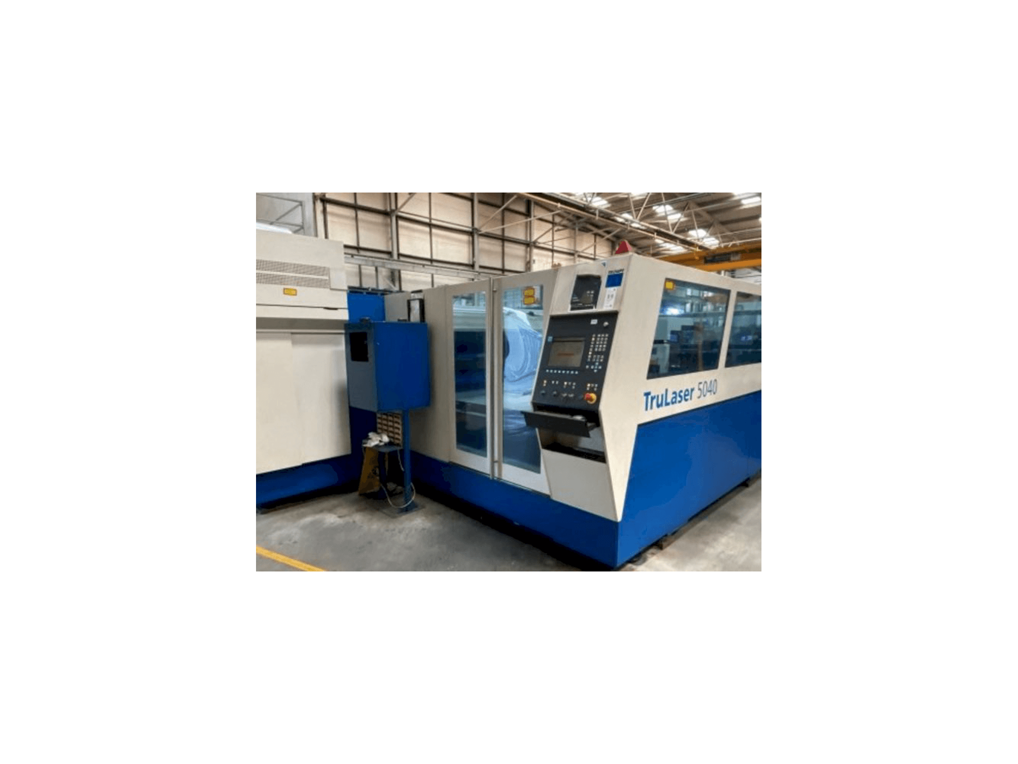Trumpf TruLaser 5040-maskinen framifrån