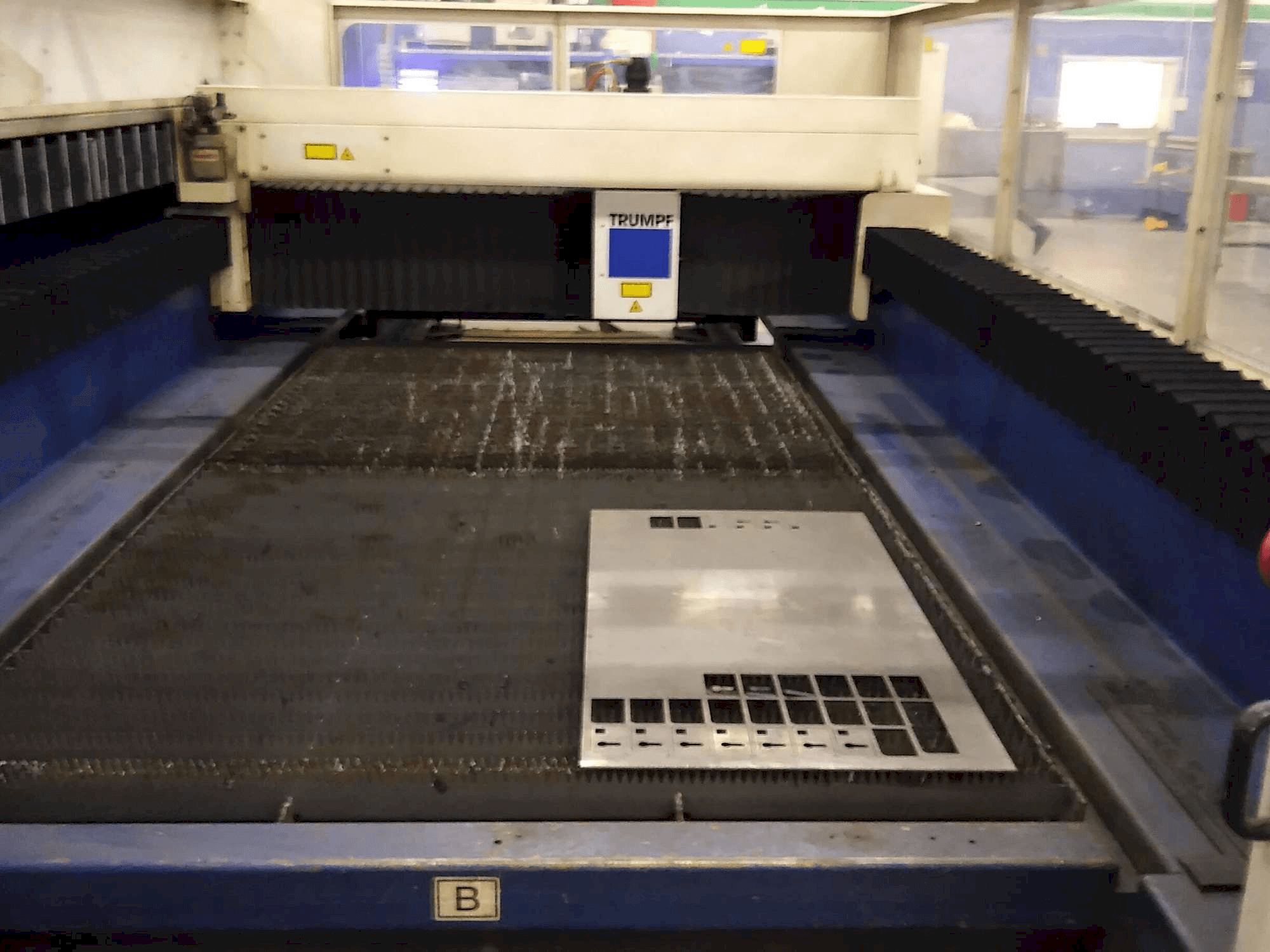 Trumpf L3030-maskinen framifrån