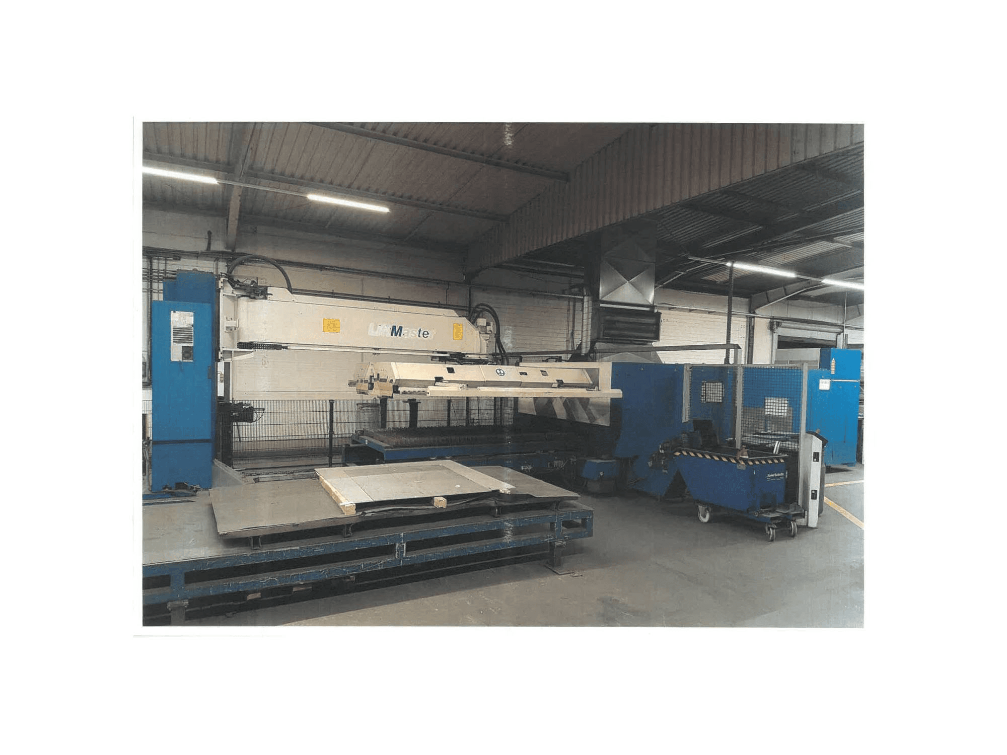 TRUMPF Laser 50/30-maskinen framifrån