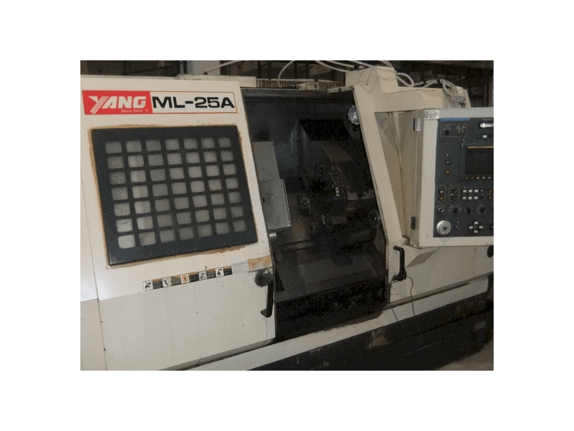 Yang ML 25A-maskinen framifrån