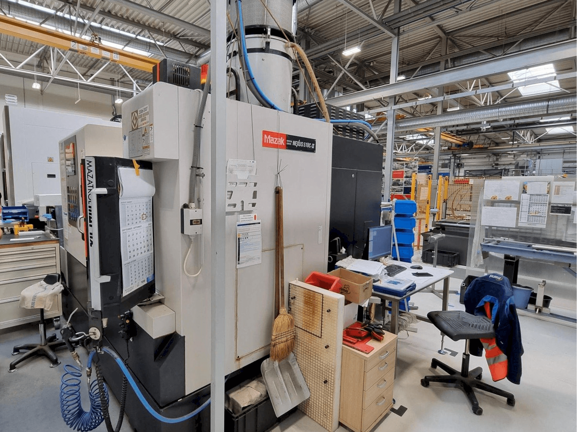 Mazak Nexus 510C - II-maskinen framifrån