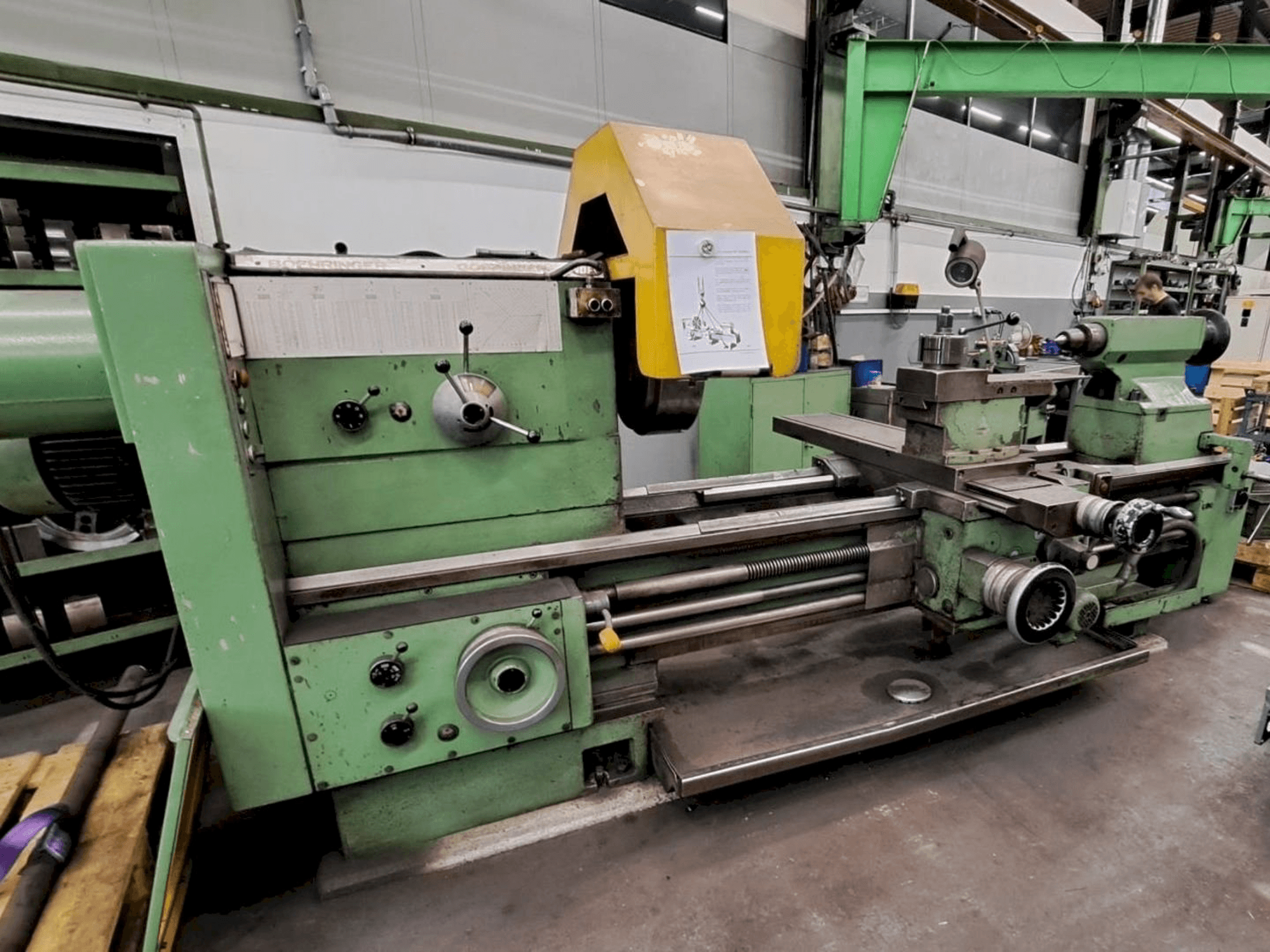 BOEHRINGER VDF V 800-maskinen framifrån