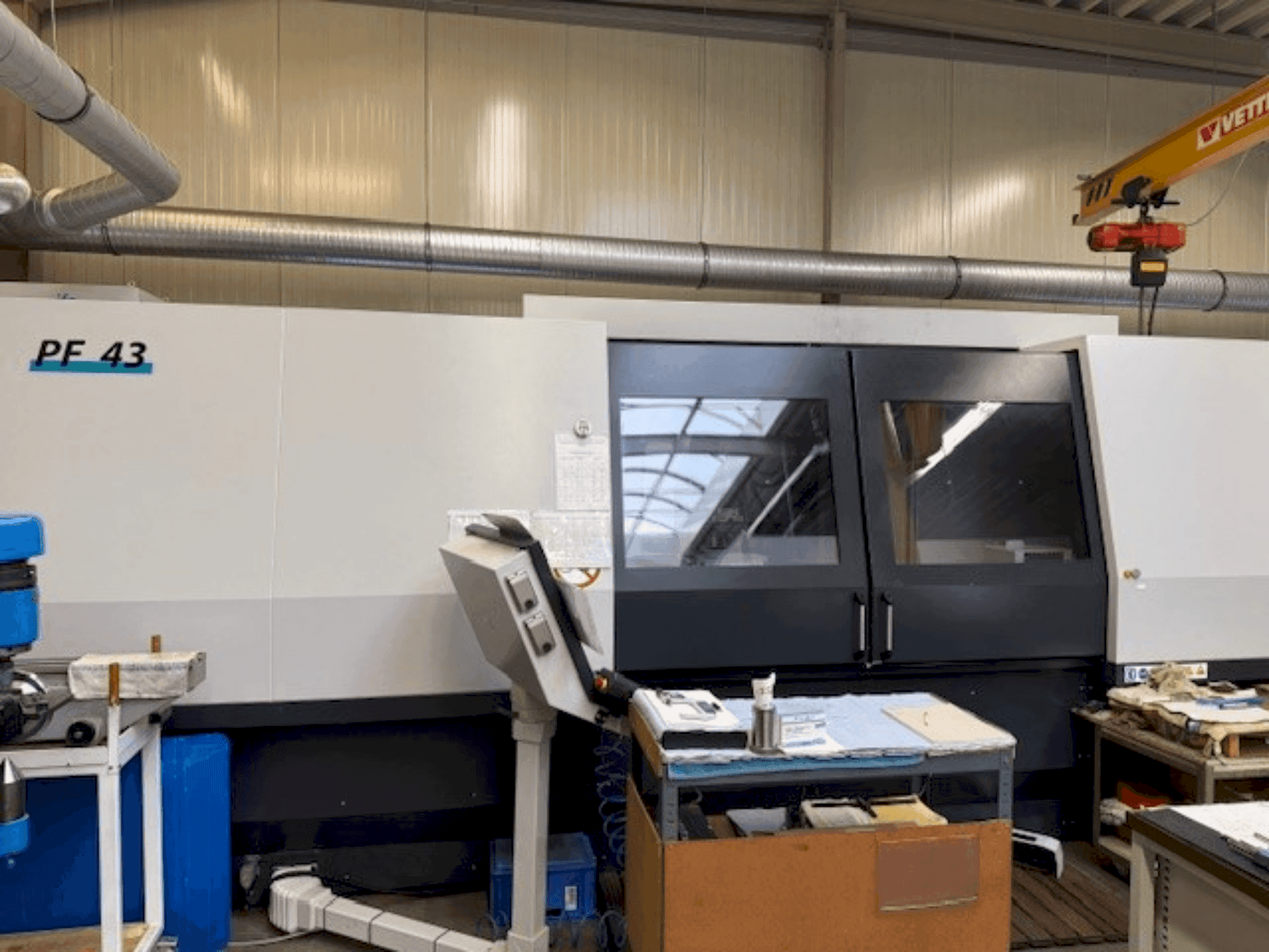 Schaudt GSN PF43-maskinen framifrån