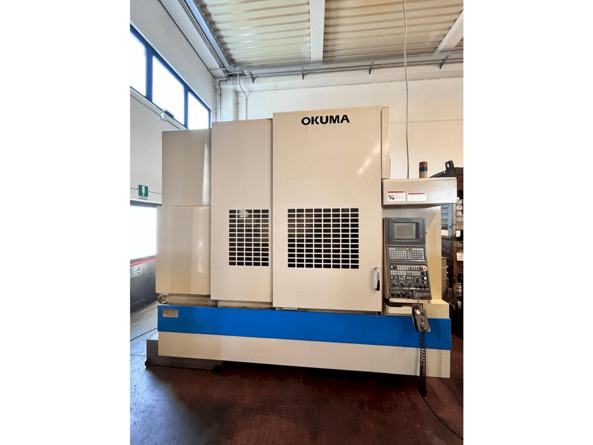 Okuma MX55 VA-maskinen framifrån