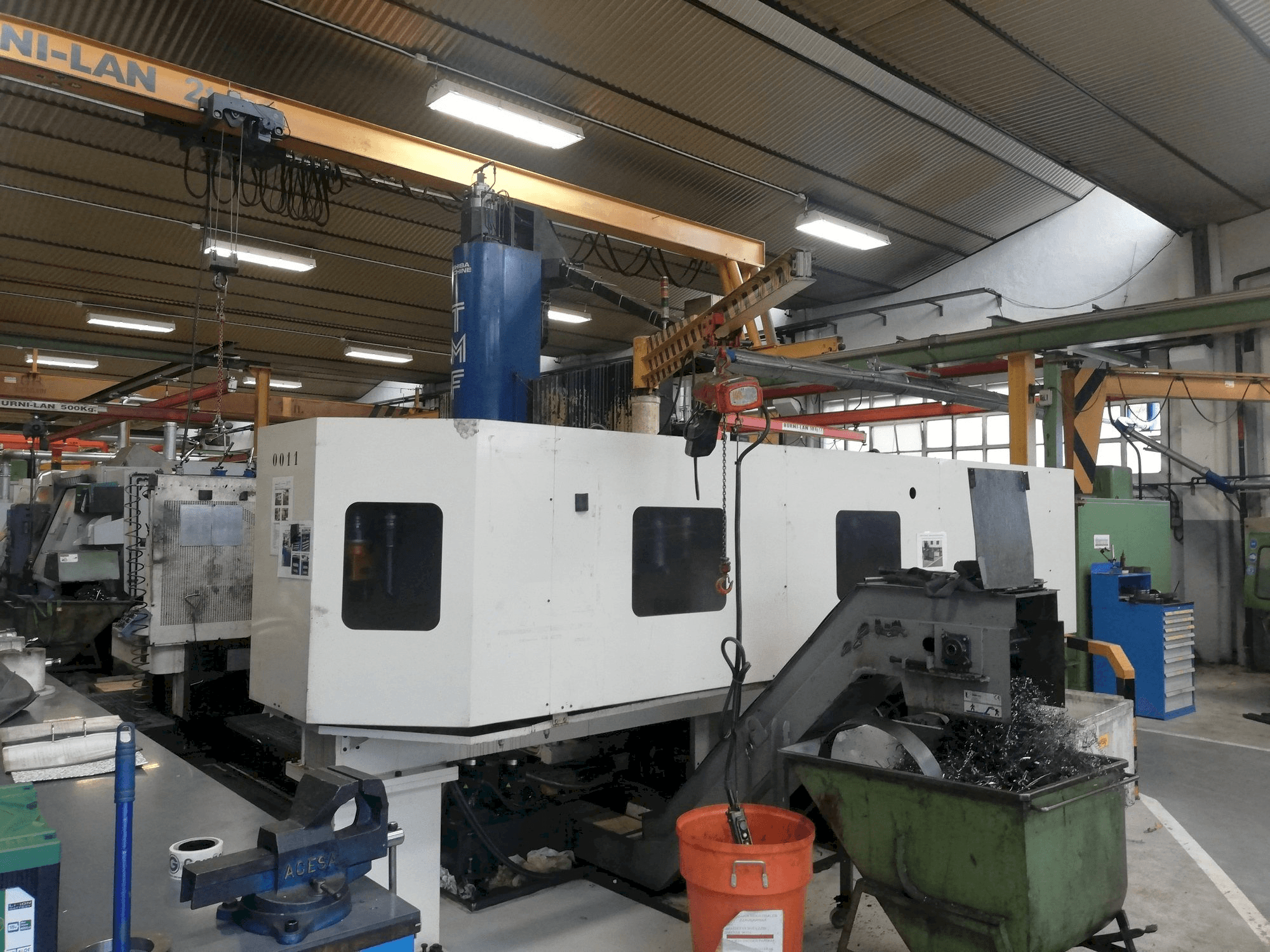 Toshiba TMF-10-maskinen framifrån