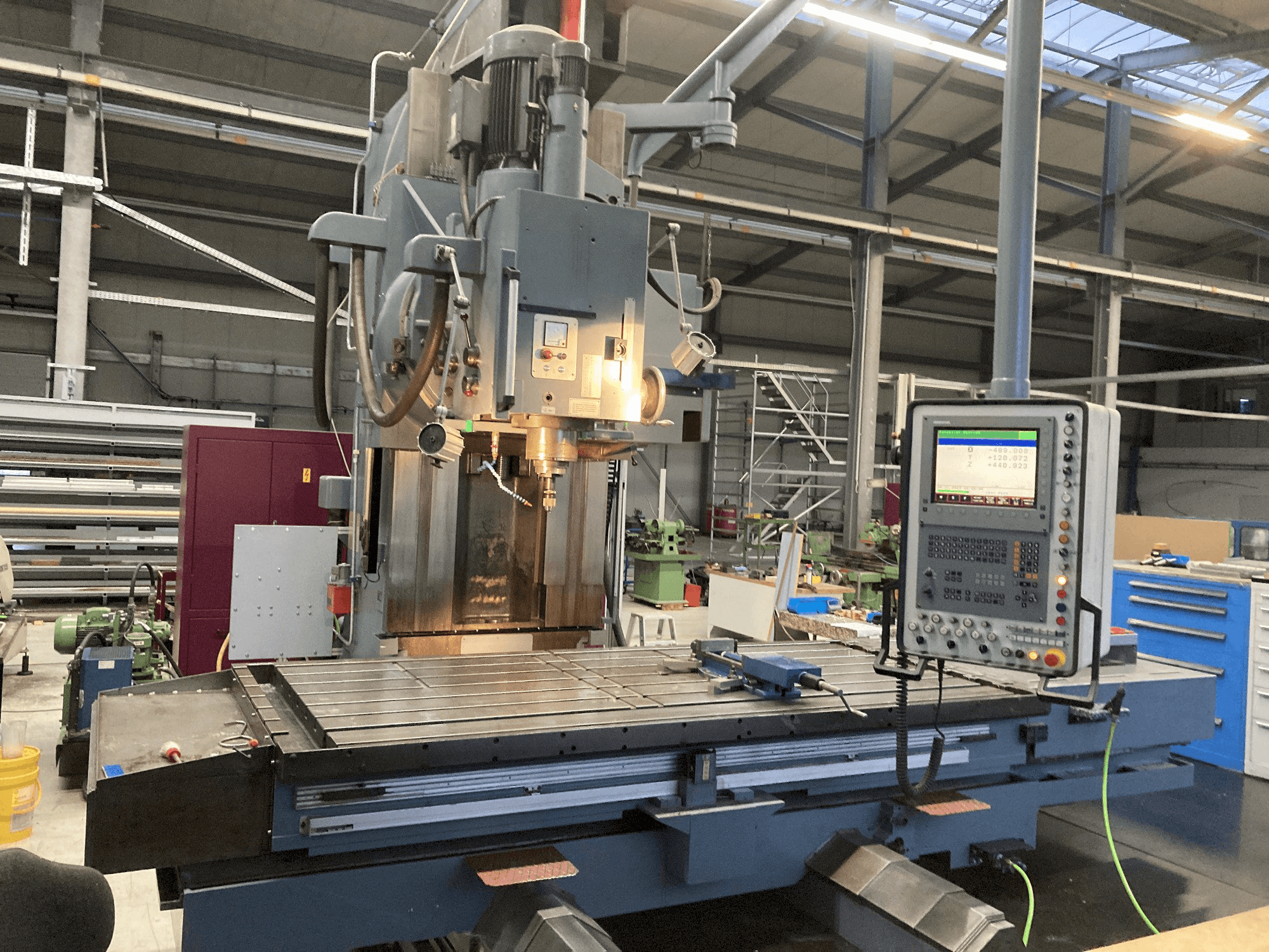 Droop & Rein FS 130 SKE-maskinen framifrån