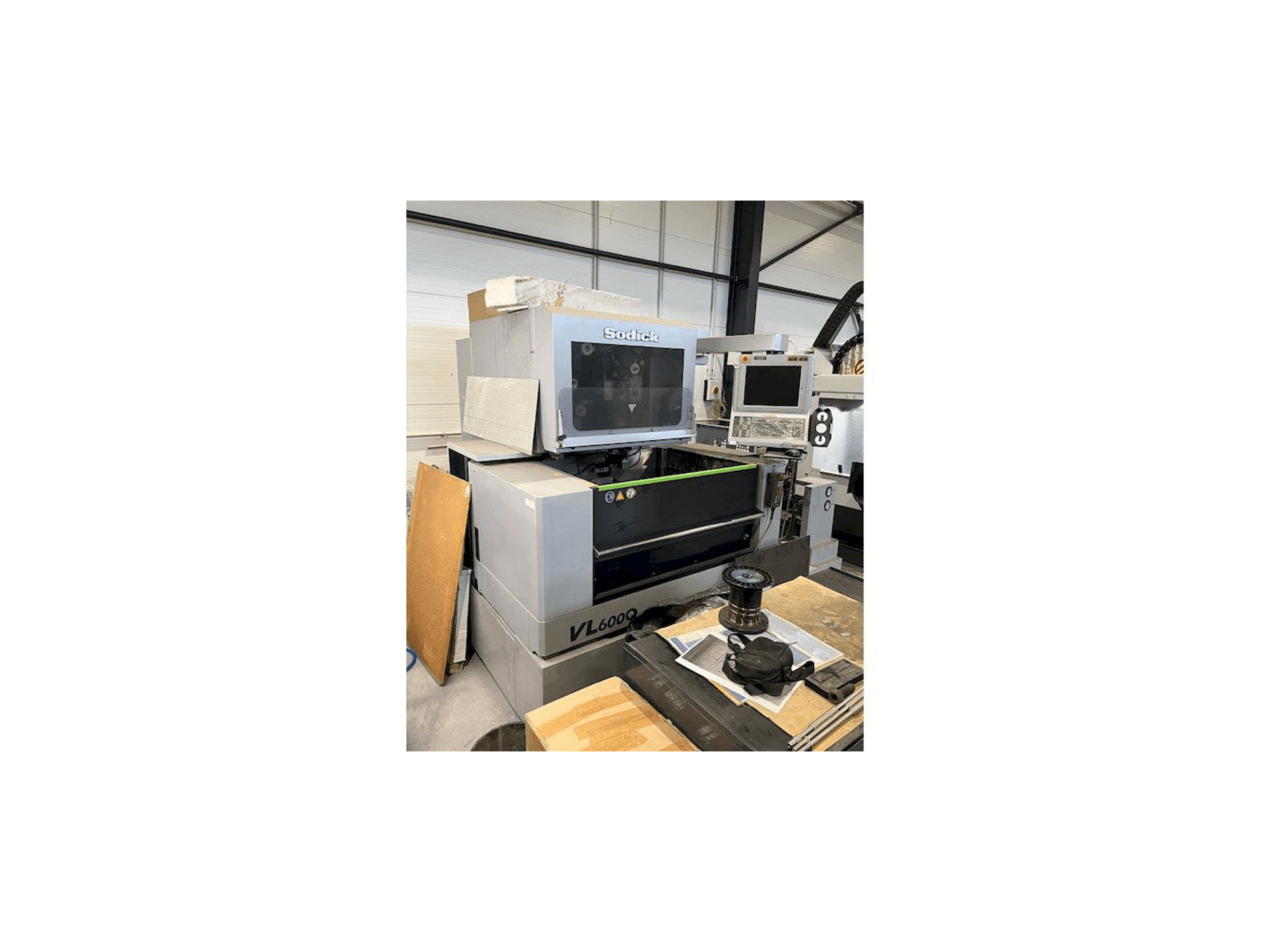 Sodick VL600Q-maskinen framifrån