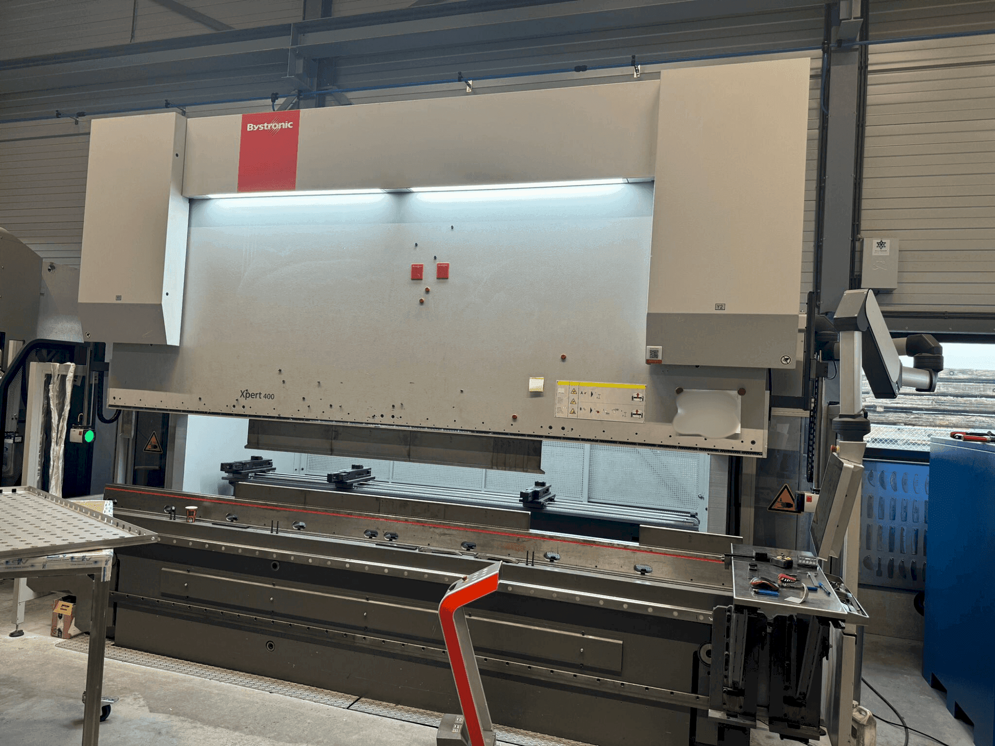 Bystronic Xpert 400/4100-maskinen framifrån