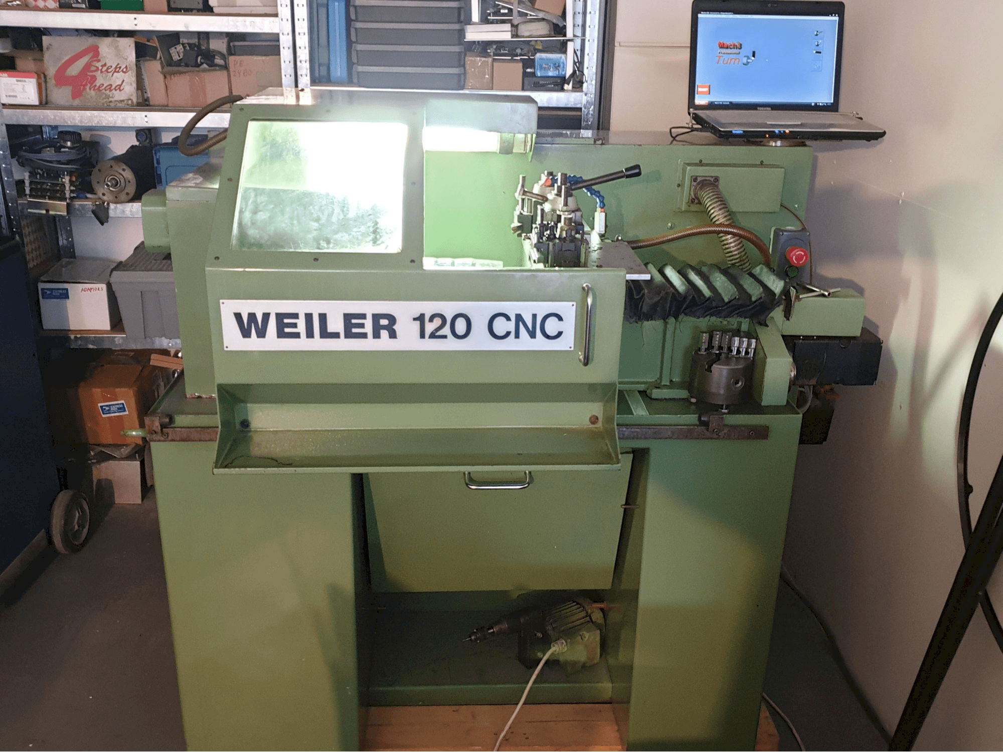 Weiler-maskinen framifrån120 CNC