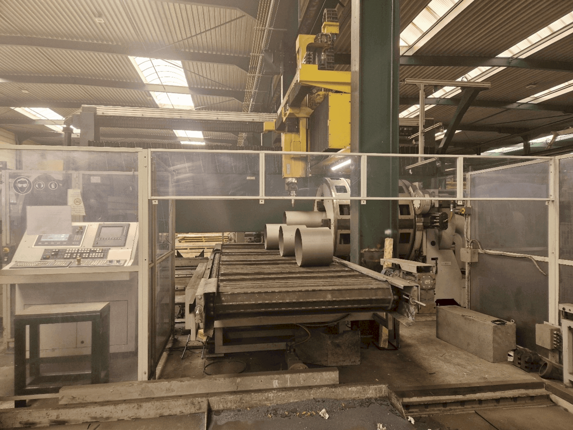 TTM FL 600 3D-maskinen framifrån