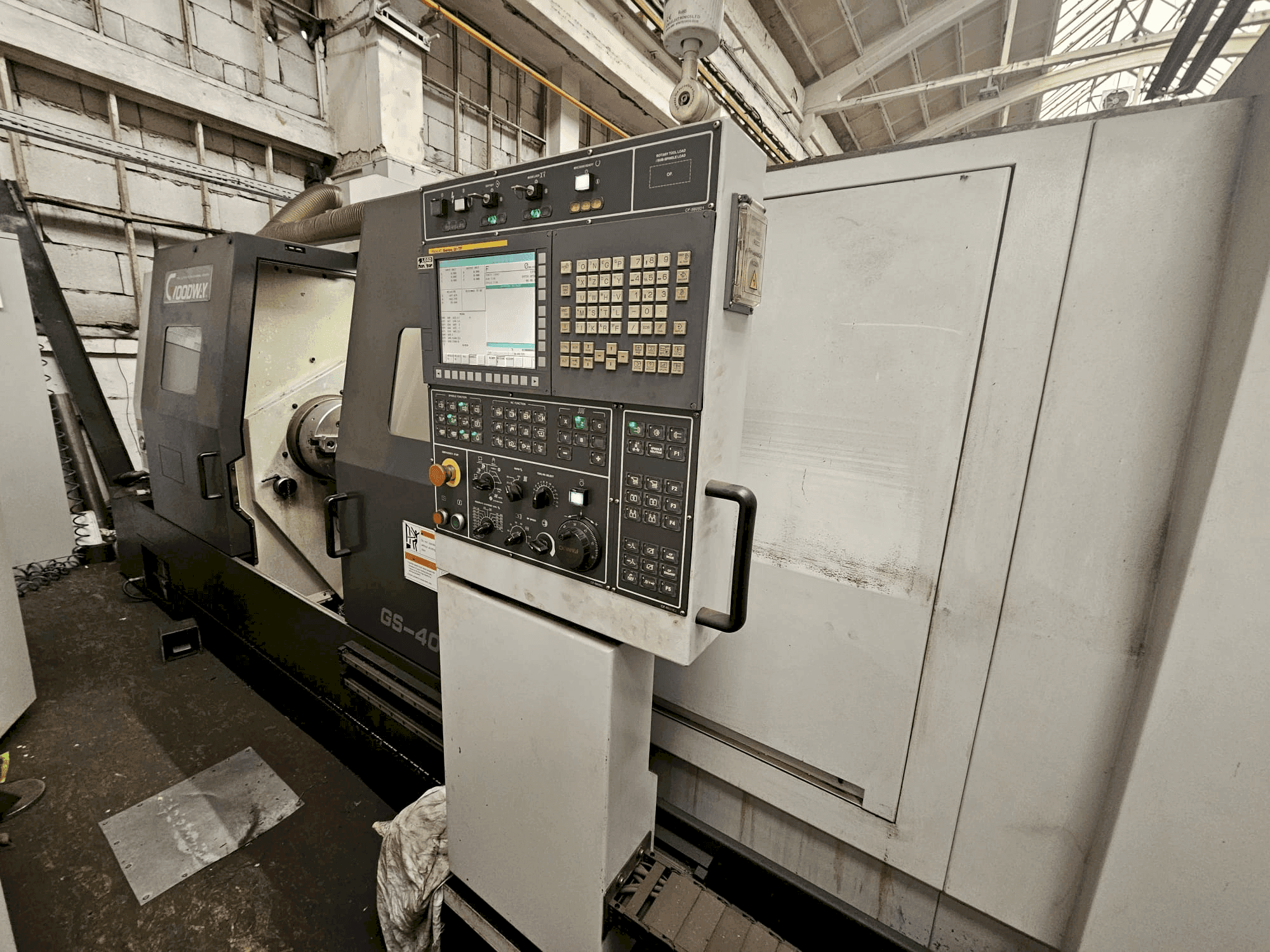 Goodway GS-4000LM-maskinen framifrån