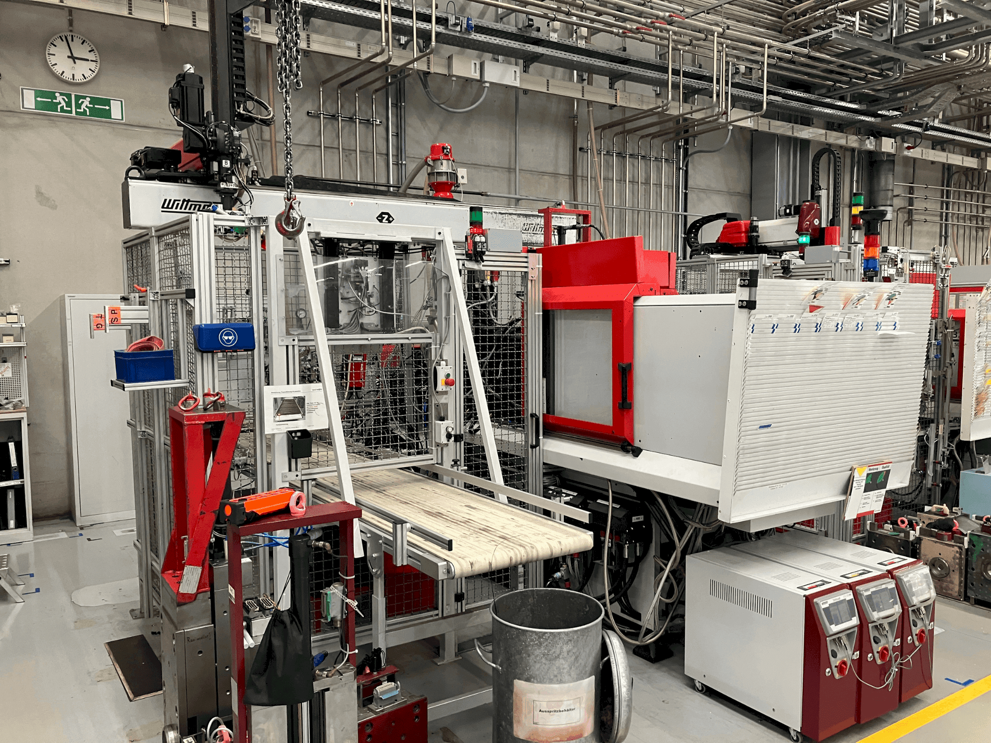 Arburg Allrounder 420 S 800-350-maskinen framifrån