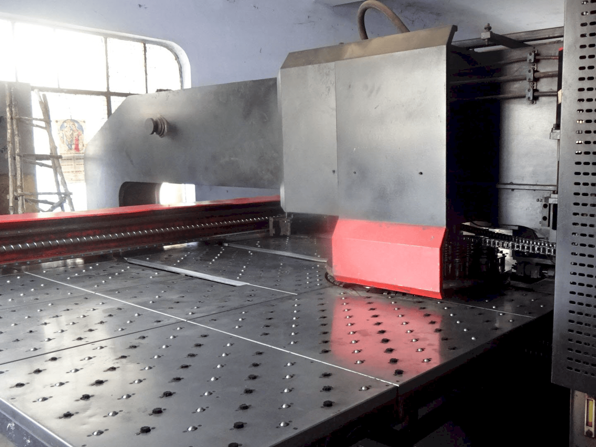 Yangli-maskinens arbetsytaMP 10-30