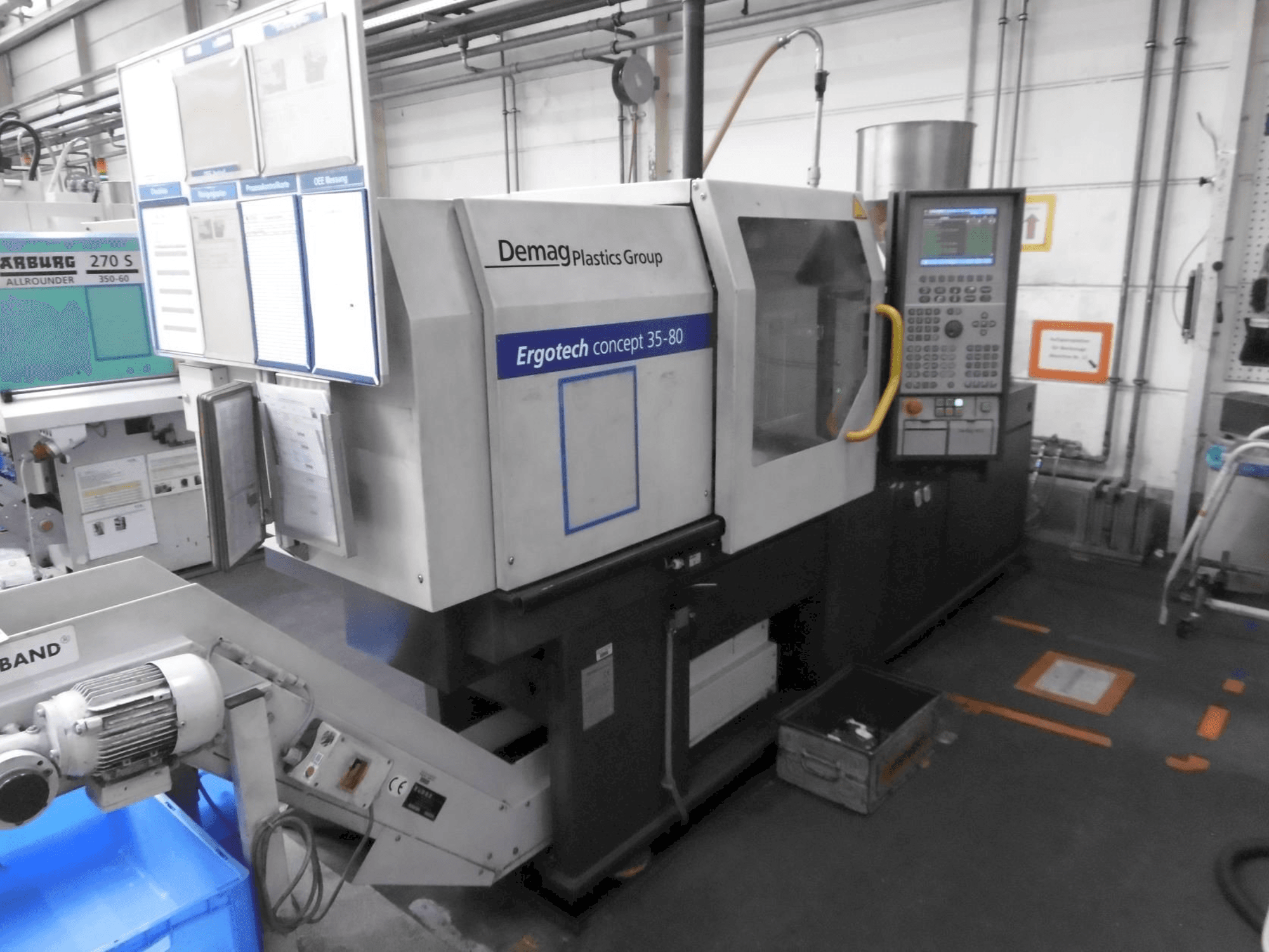 DEMAG Ergotech Concept 35 - 280 - 80-maskinen framifrån